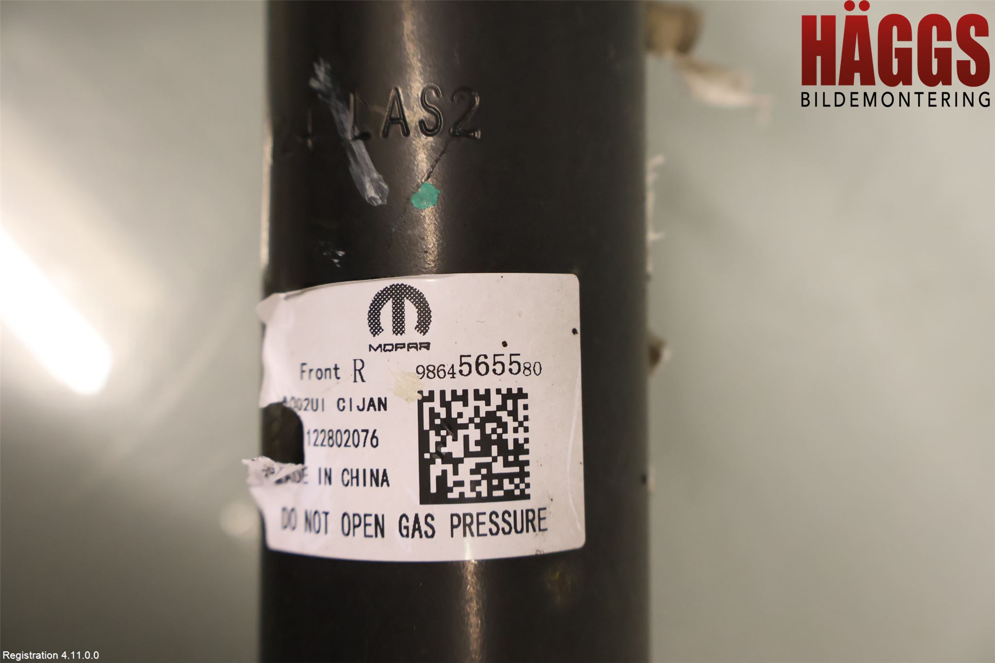 Peugeot 2008/E-2008 20- Fjäderben Fram Höger