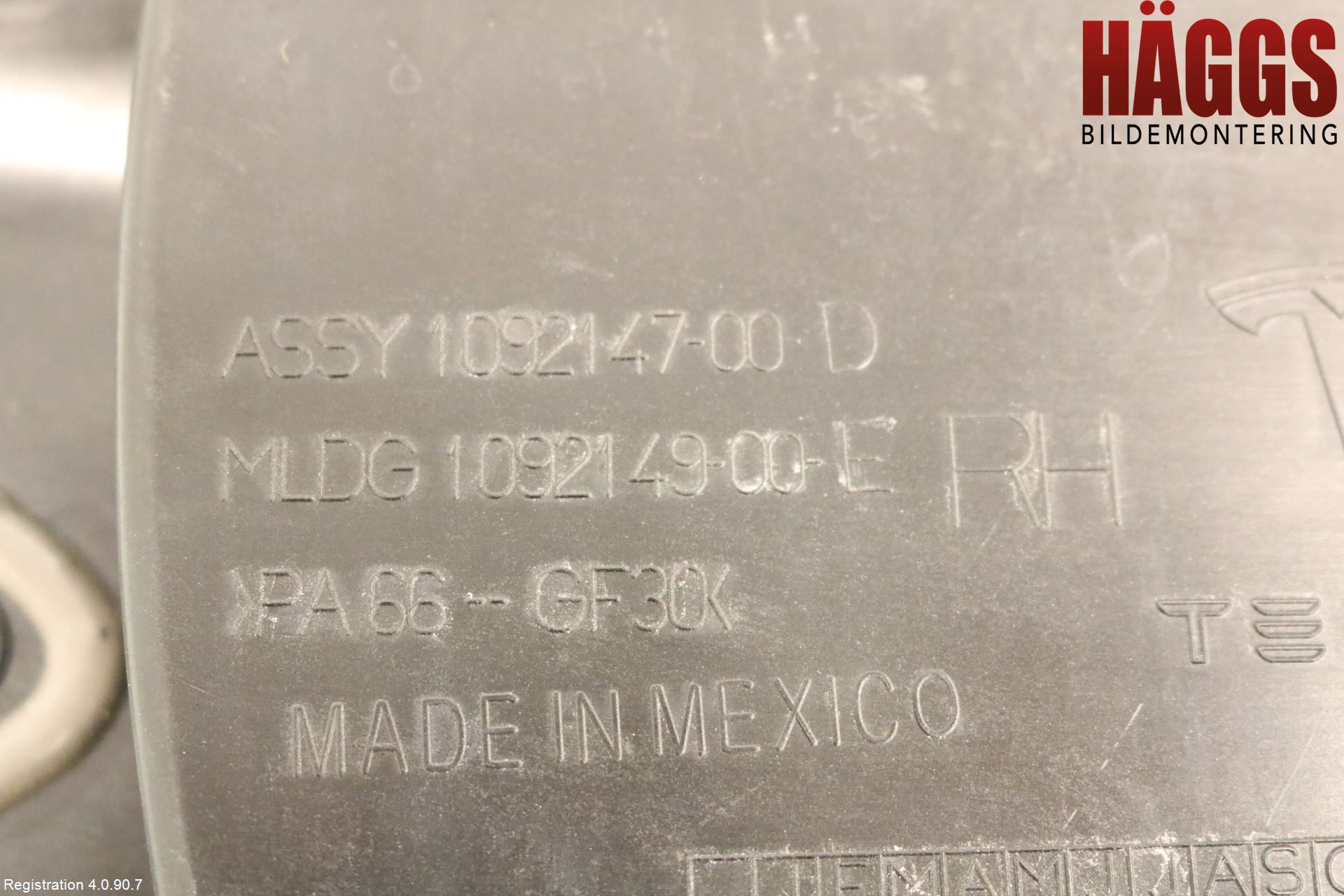 Tesla MODEL 3 17- Fönsterhissmekanism