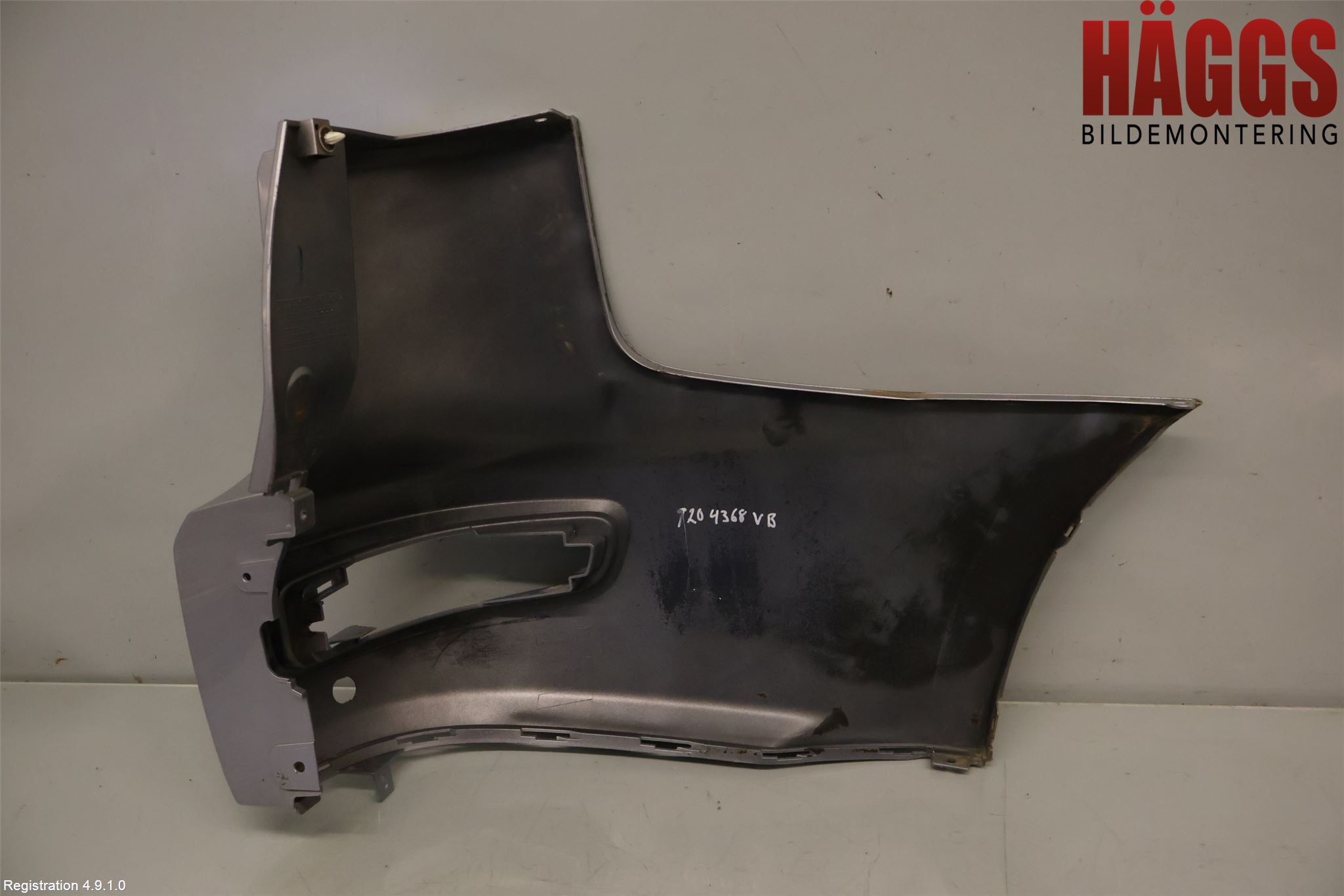 Mitsubishi OUTLANDER 07-12 Stötfångardel Bak Vä