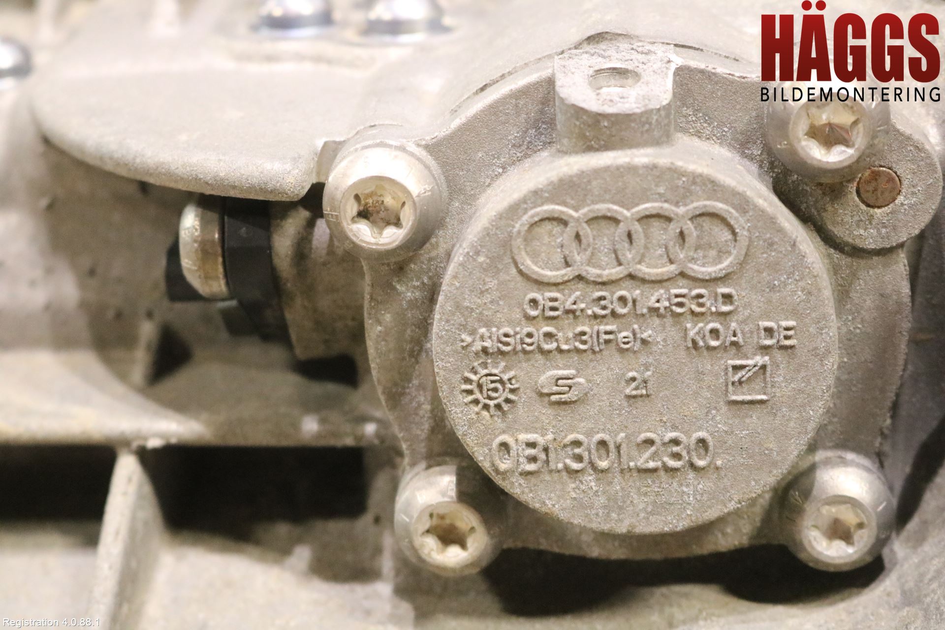 Audi A4 12-15 Växellåda Man 6 Vxl