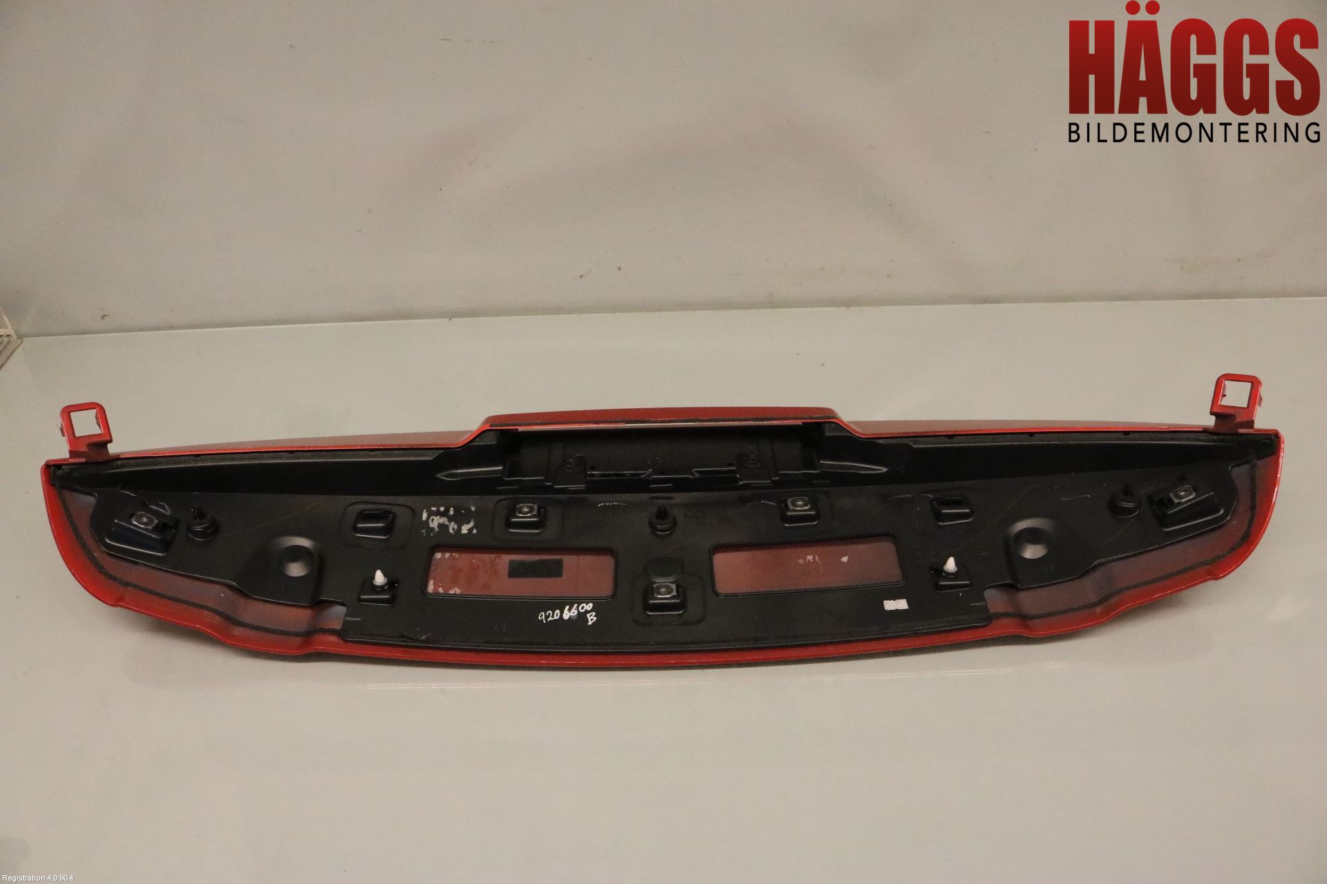 Renault CLIO IV 12-16 Spoiler Baklucka
