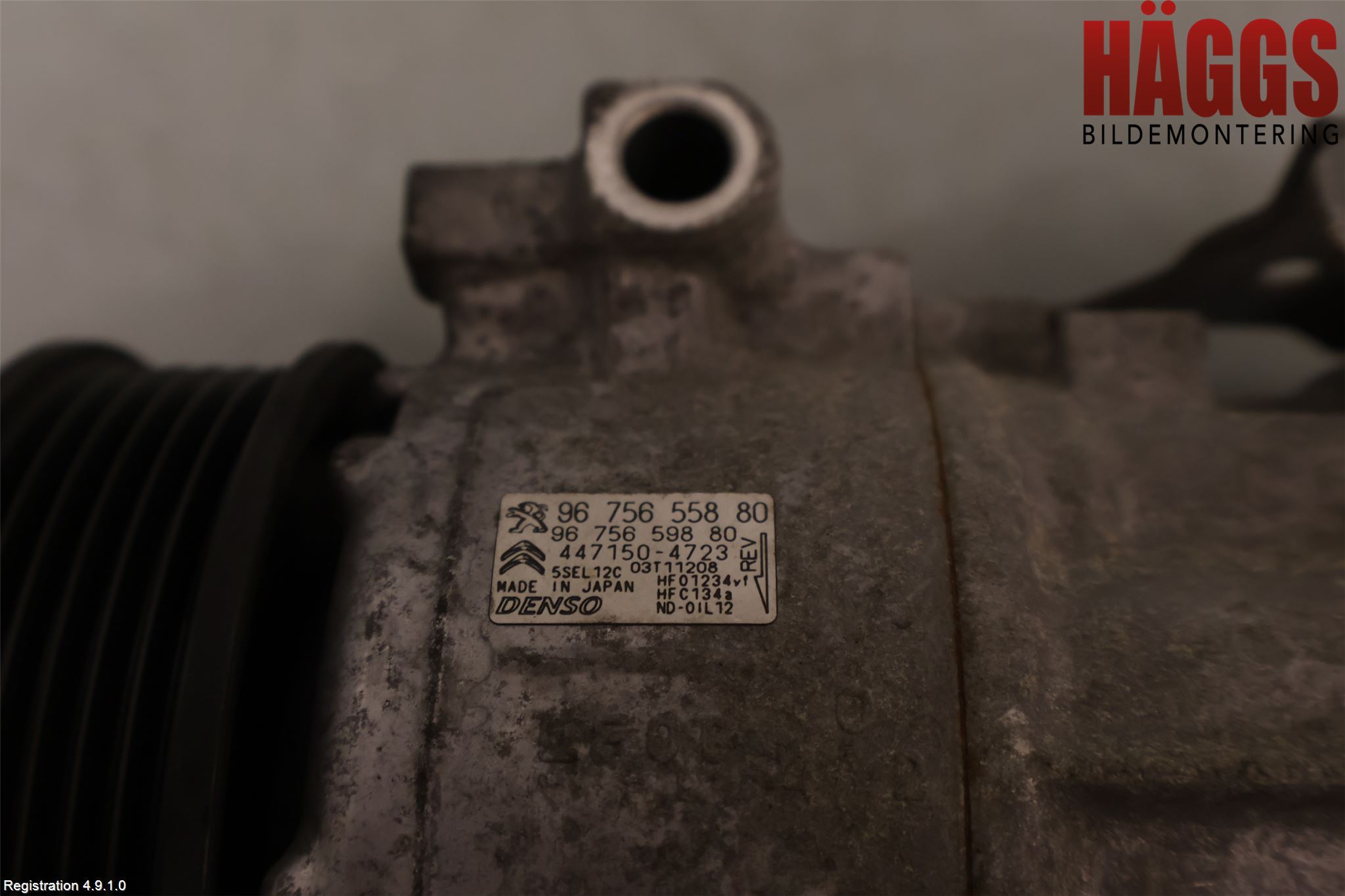 Citroen C4 PICASSO 14-18 Ac Kompressor