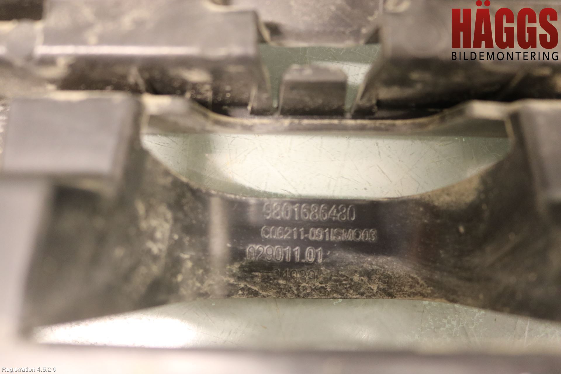 Citroen C4 CACTUS 14-20 Stötfångare Deformelement Bak