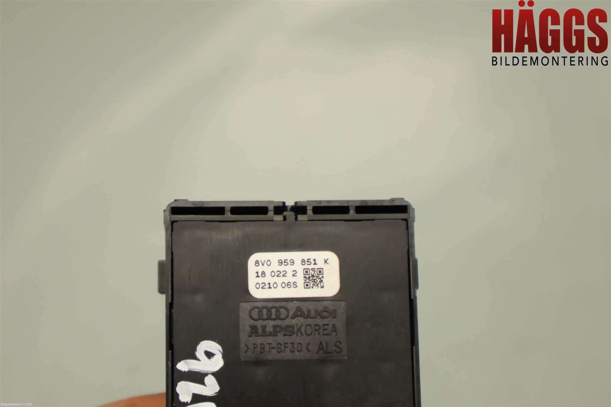 Audi A3/S3 8V 13-20 Strömställare Elhiss