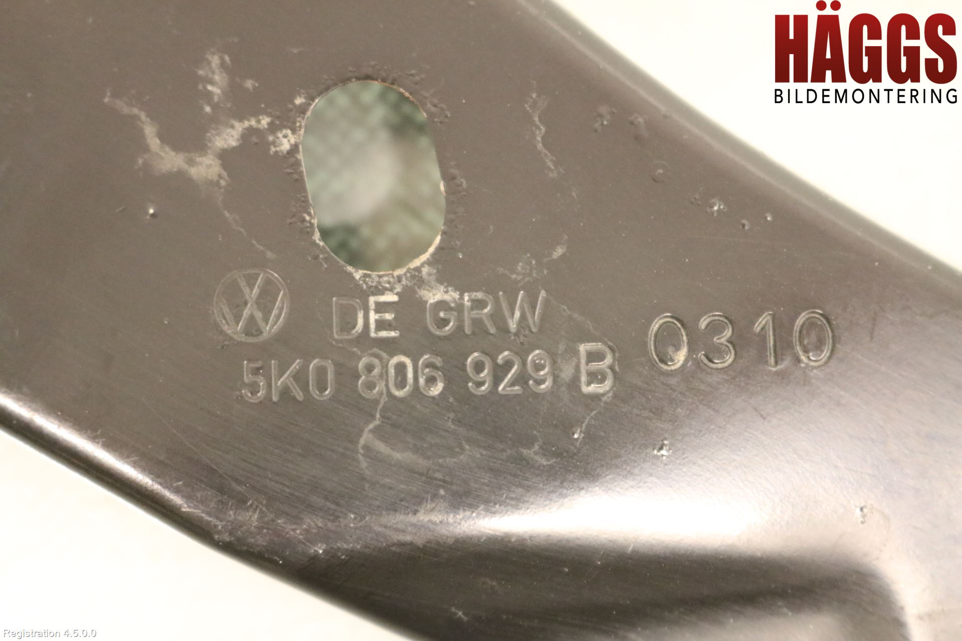 Volkswagen VW GOLF VI 09-13 Frontplåt