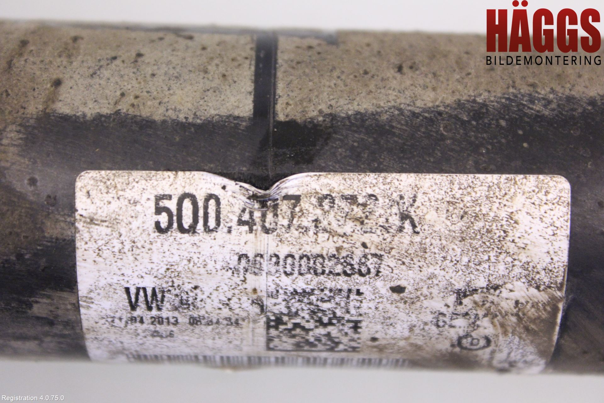 Volkswagen VW GOLF / E-GOLF VII 13-20 Drivaxel Fram Höger