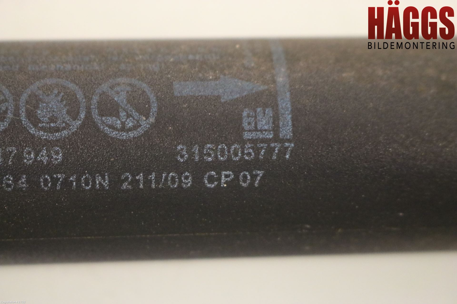 Opel INSIGNIA 09-16 Gasfjäder Baklucka