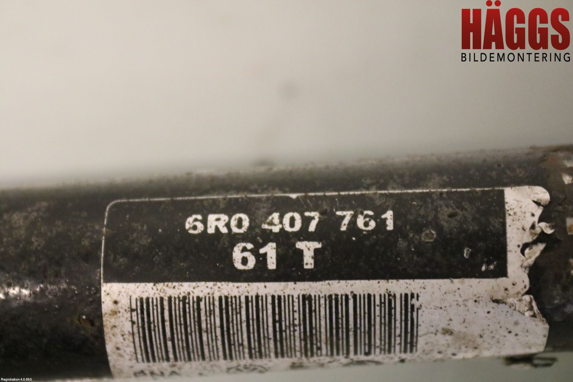 Volkswagen VW POLO 10-17 Drivaxel Fram Vänster