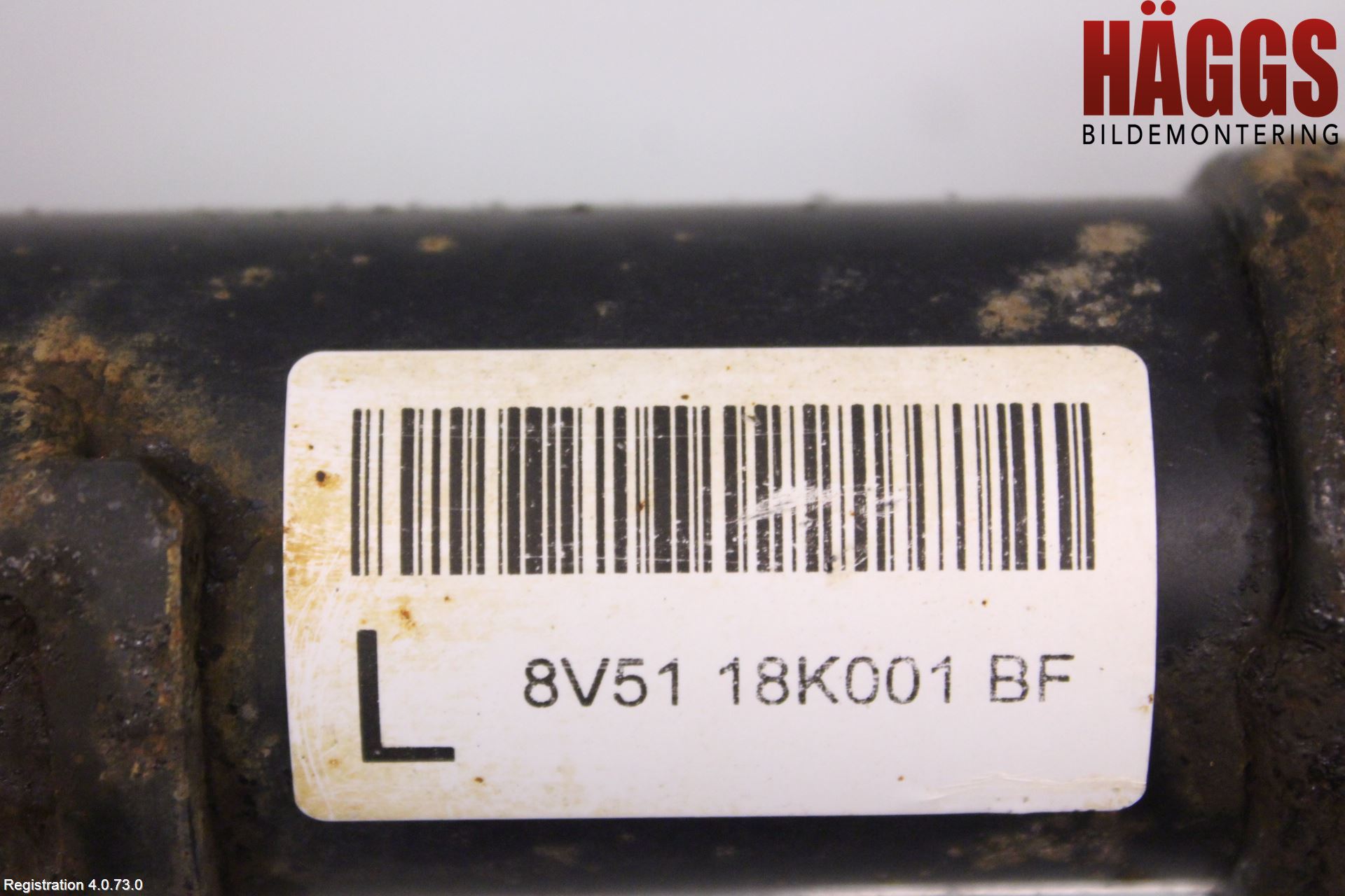 Ford FIESTA 09-12 Fjäderben Fram Vänster