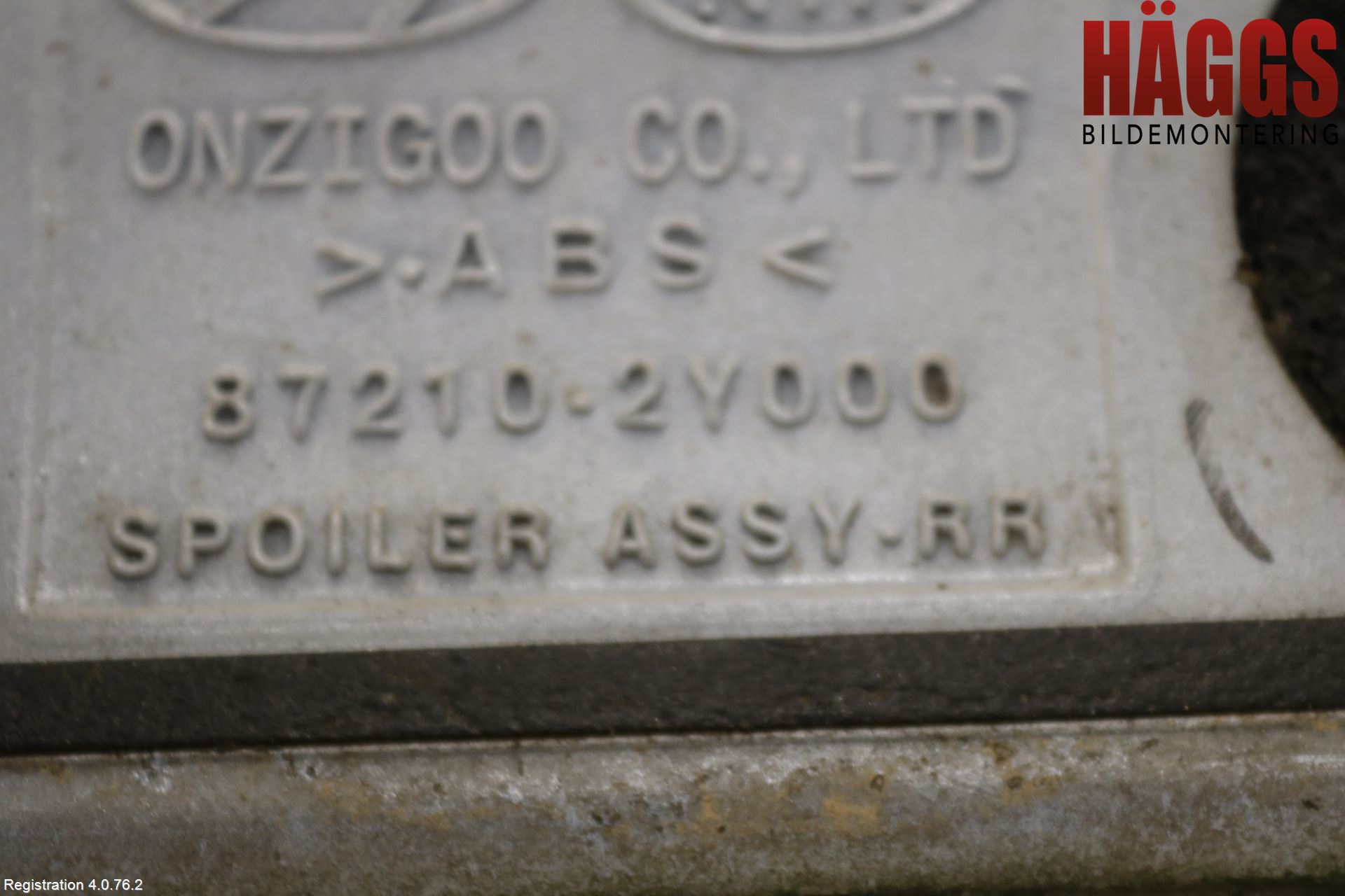 Hyundai ix35 Spoiler Baklucka