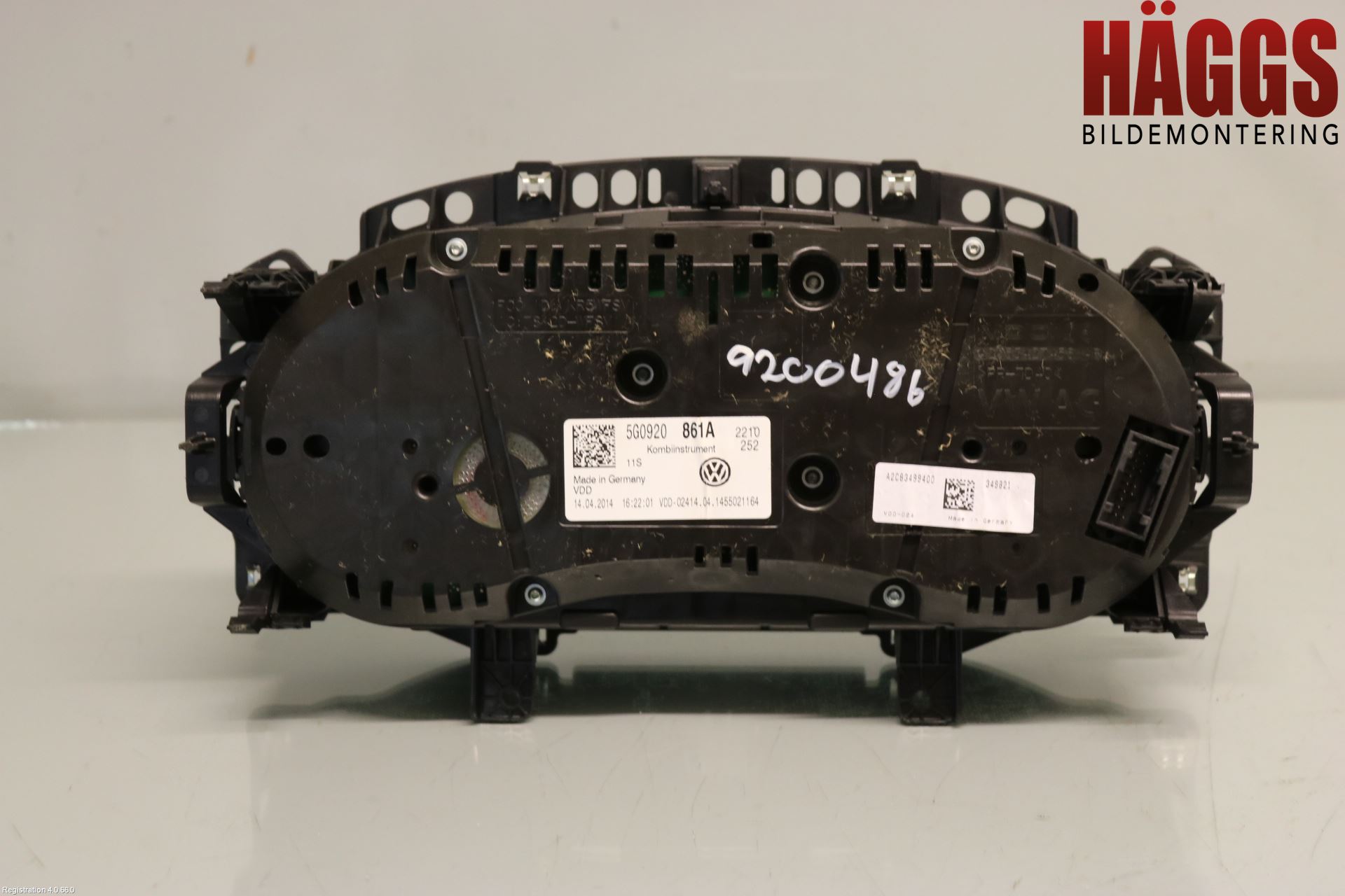 Volkswagen VW GOLF / E-GOLF VII 13-20 Instrument Komb