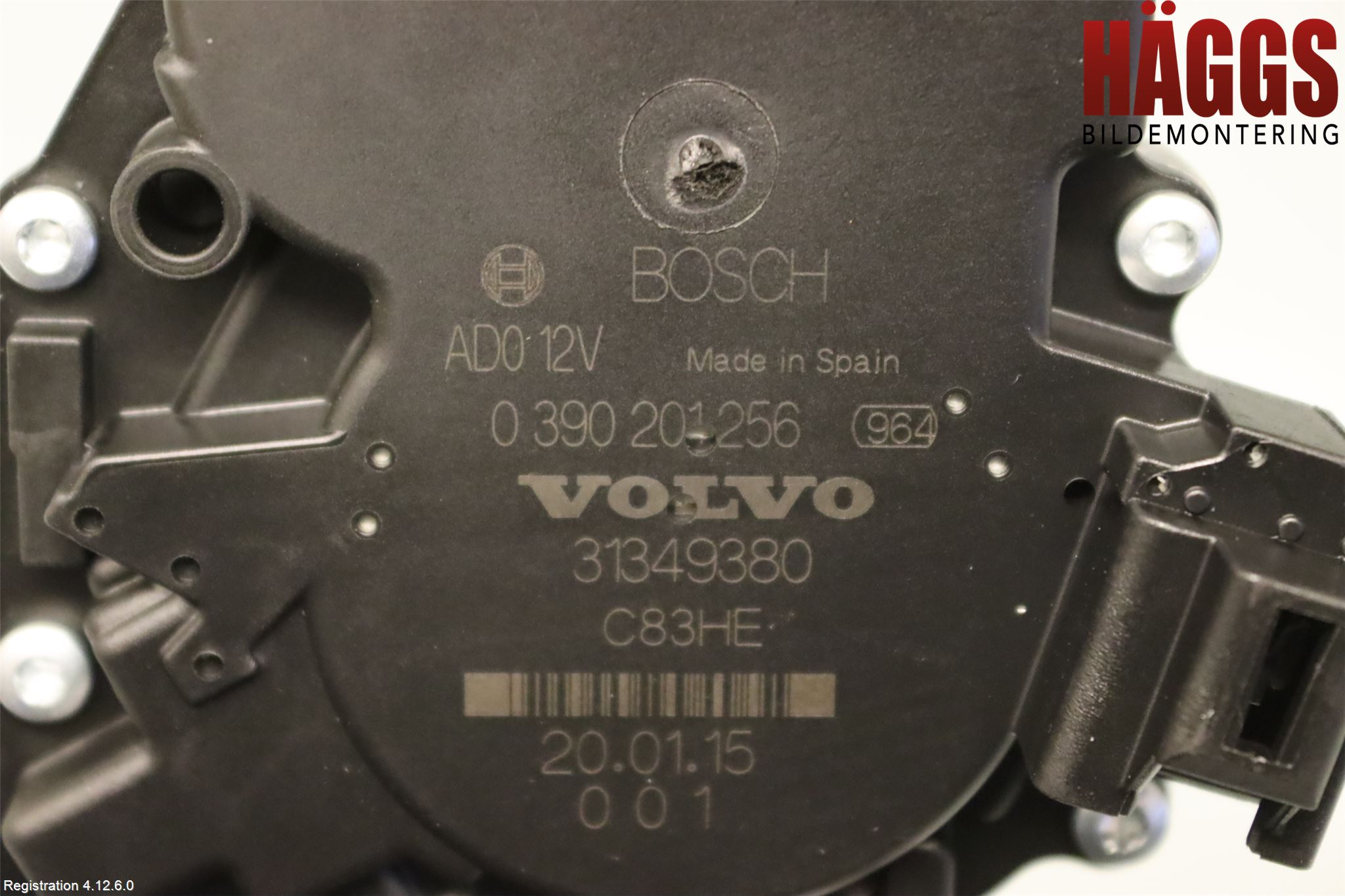 Volvo V90 17->> Torkarmotor Baklucka