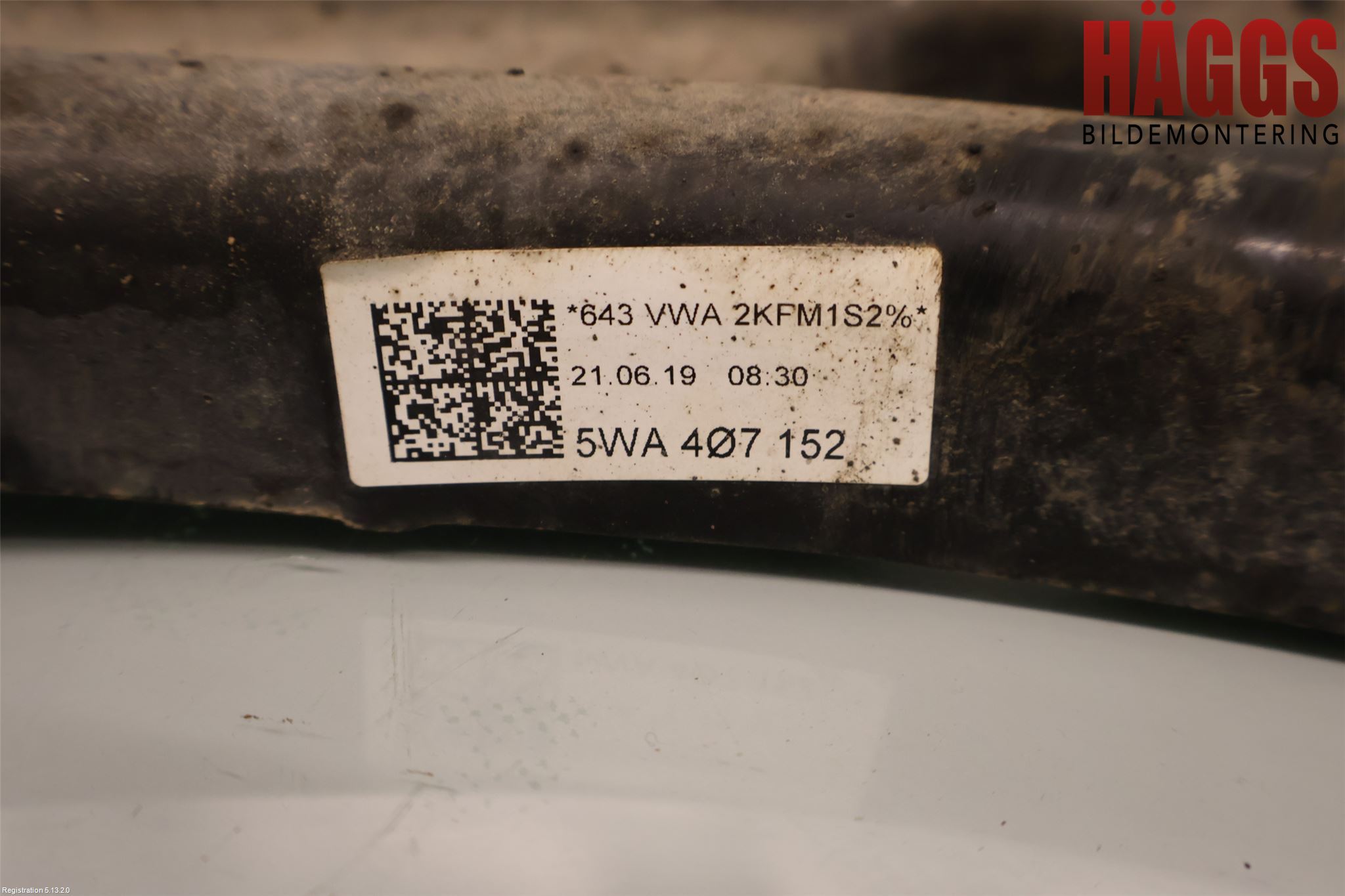 Volkswagen VW GOLF / E-GOLF VII 13-20 Bärarm Fram Undre Hö