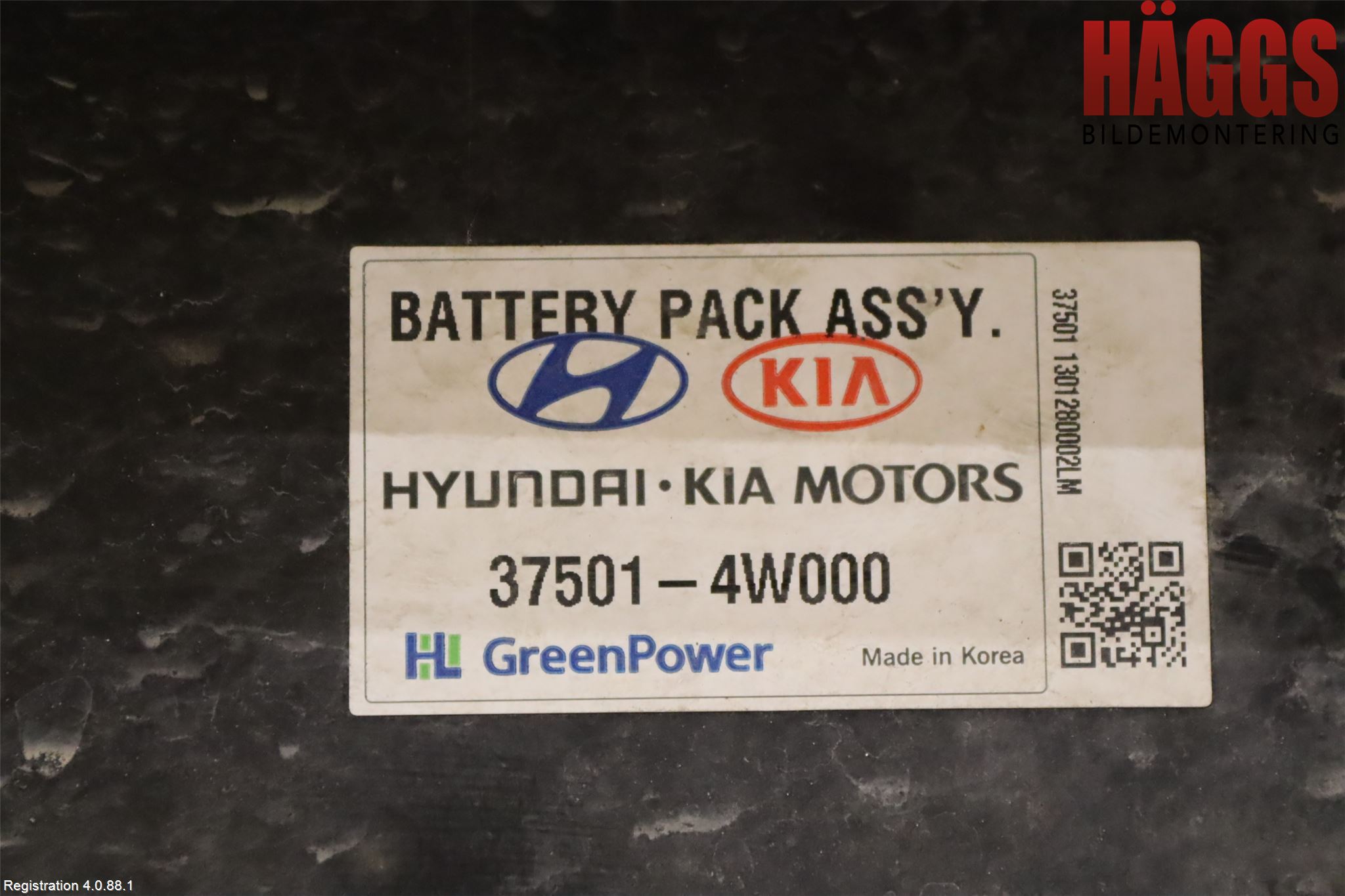 Hyundai ix35 Batteri Högspänning