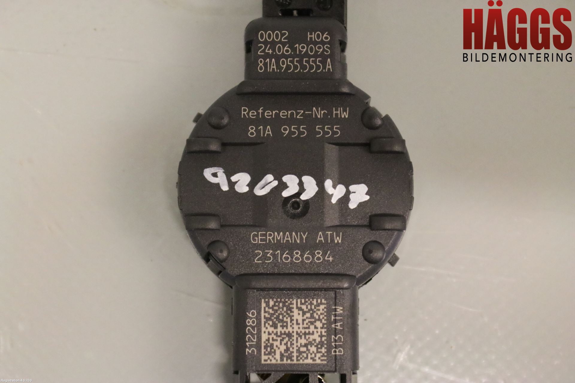 Audi A6 F2/C8 19- Regnsensor