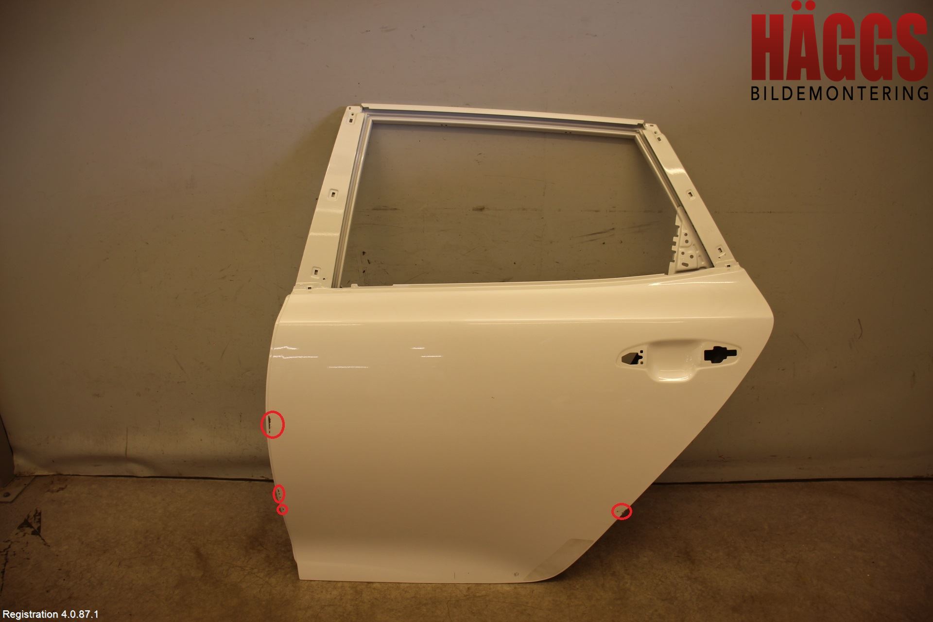 Kia OPTIMA 16-20 Dörr Bak Vänster