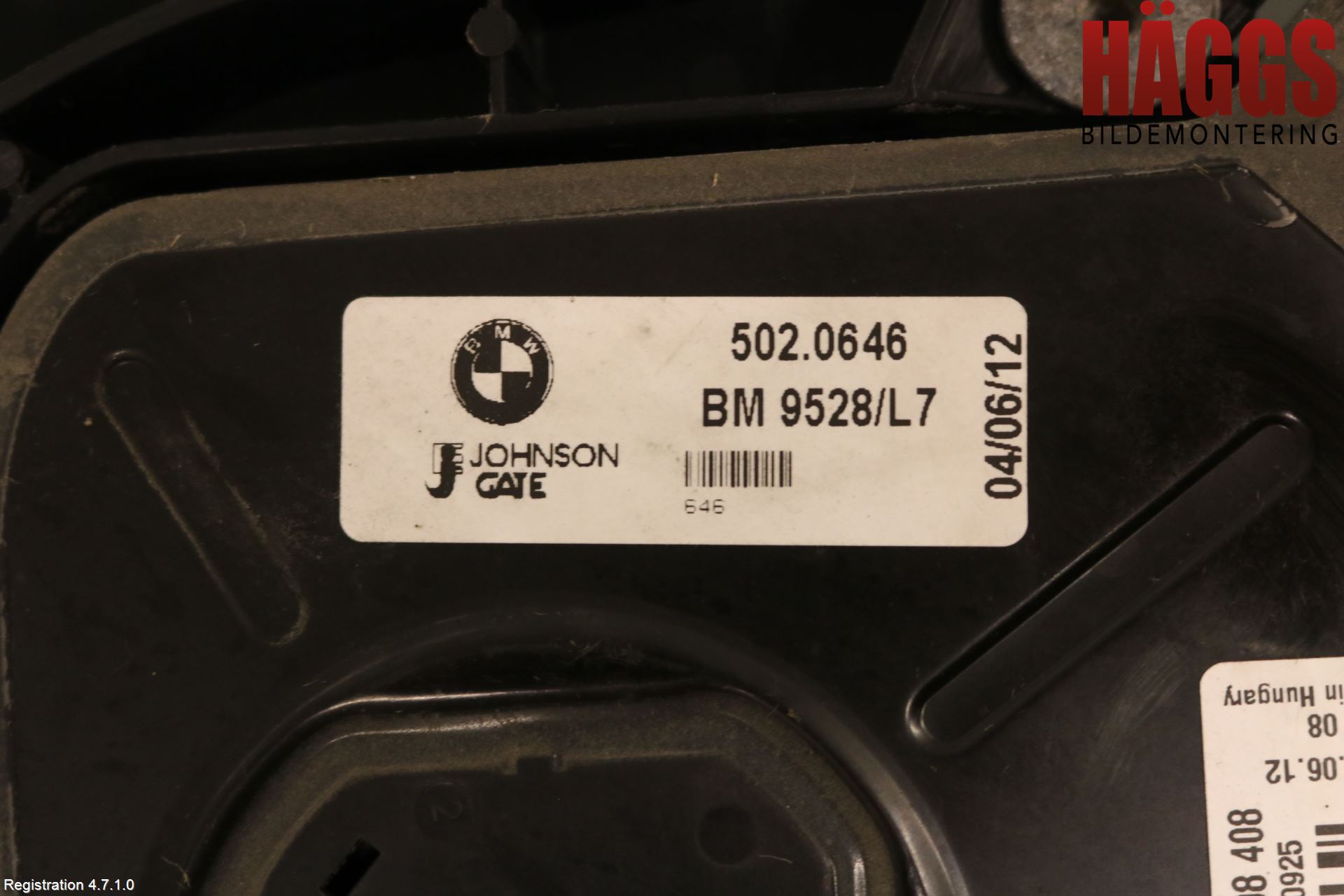 BMW 1 F20/F21 11-19 Kylfläkt El
