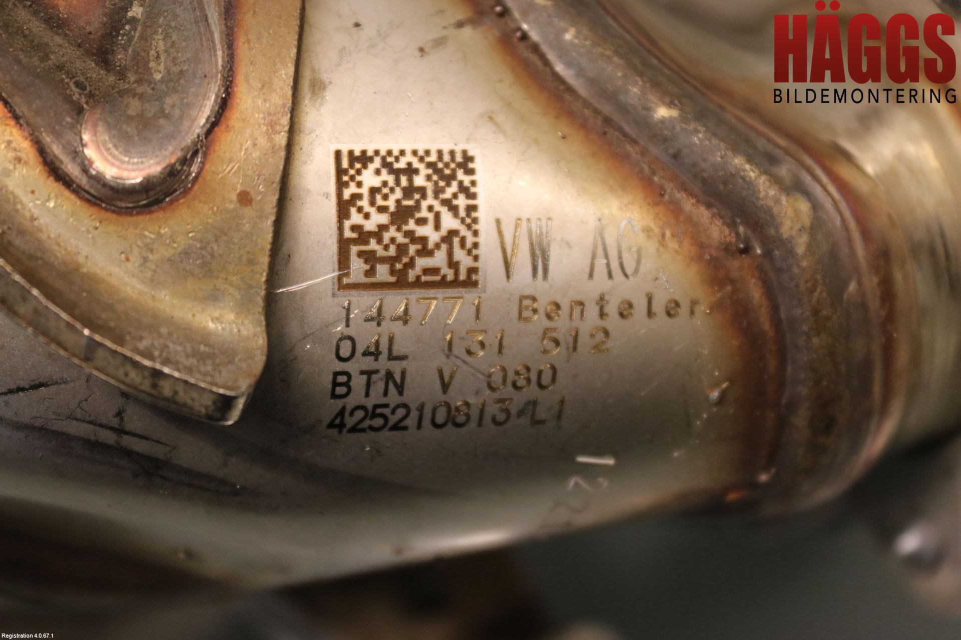 Audi A3/S3 8V 13-20 Avgaskylare