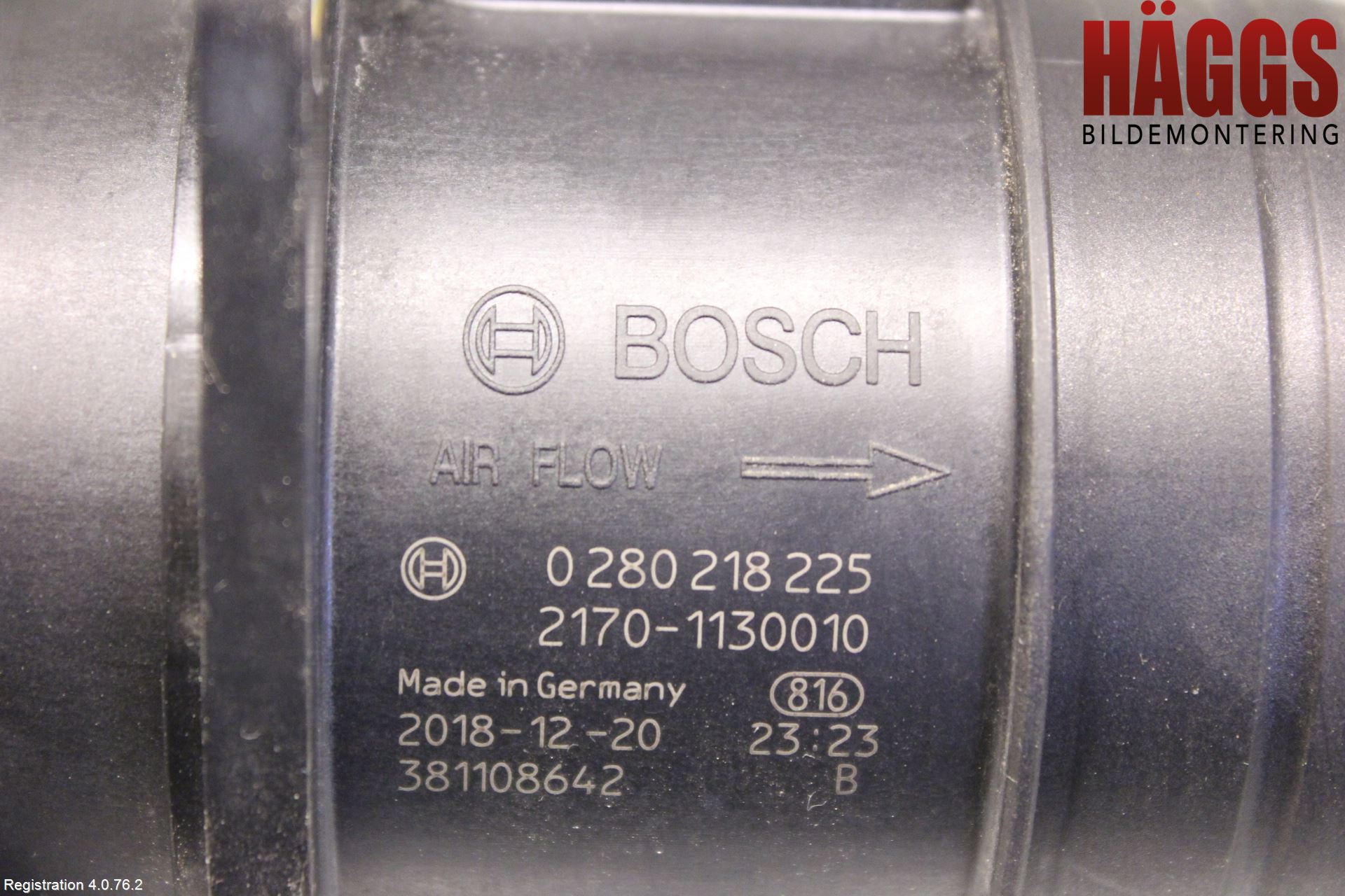 Lada NIVA Injluftmassamätare