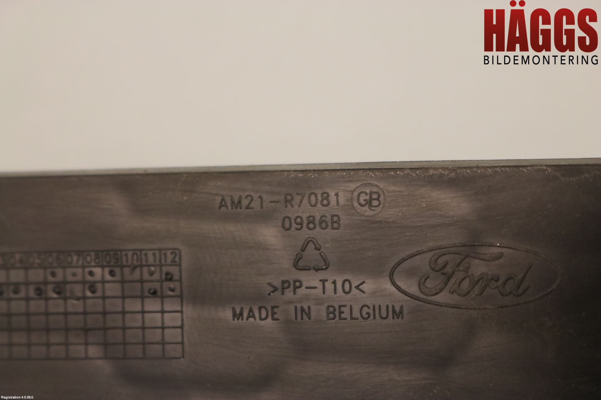 Ford S-MAX 06-15 Grilldel Höger