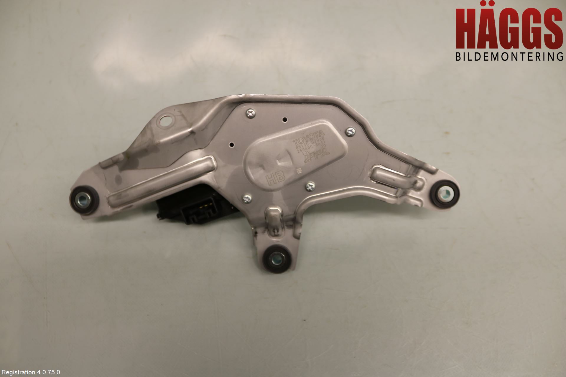 Toyota COROLLA 19- Torkarmotor Baklucka