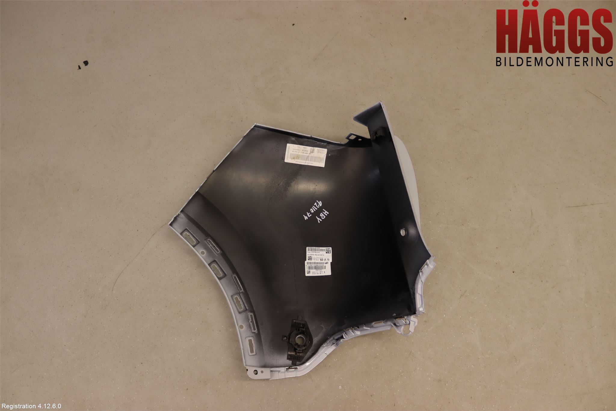 Peugeot 2008/E-2008 20- Stötfångardel Bak Hö