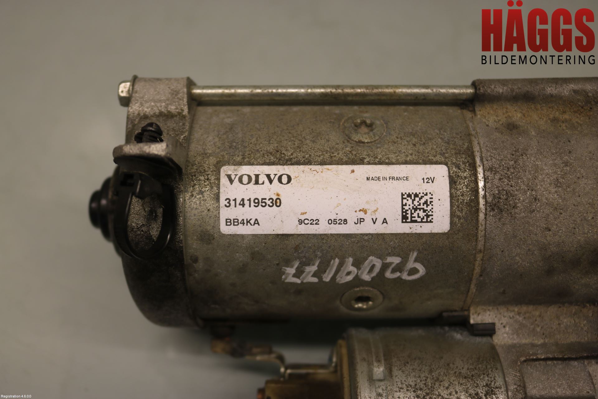 Volvo V90 17->> Startmotor Diesel