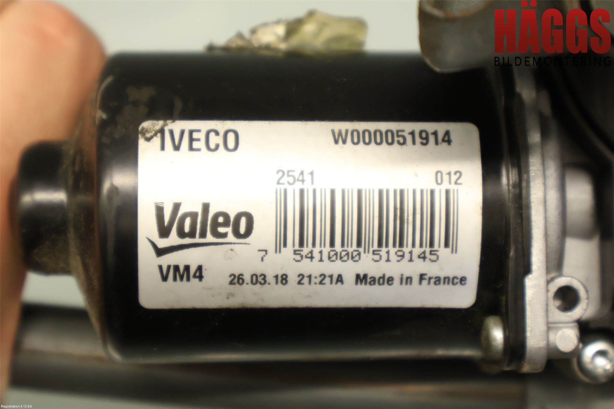 Iveco DAILY 14->> Torkarmotor Vindruta