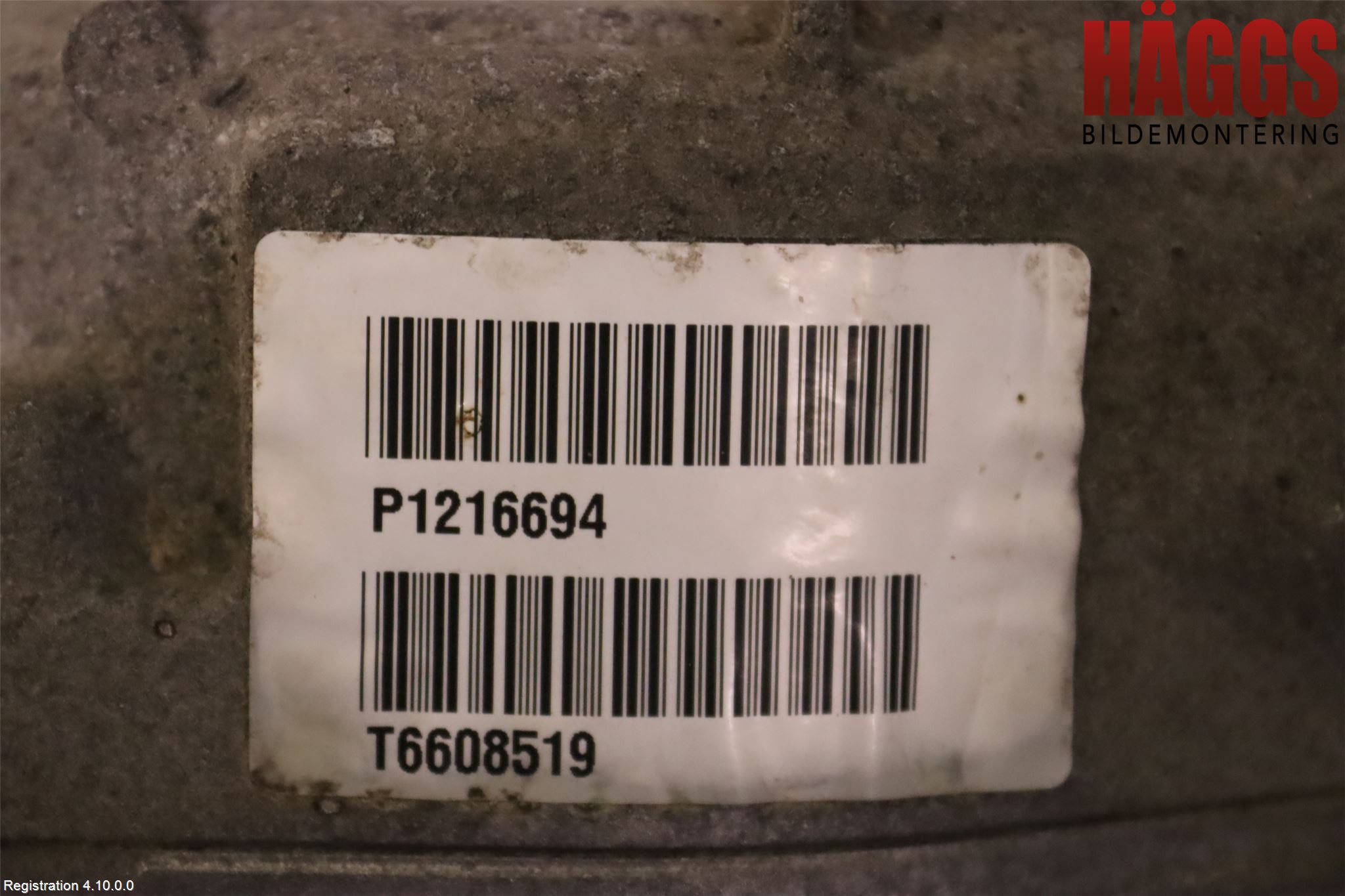 Volvo V60 19- Bakväxel-Diff