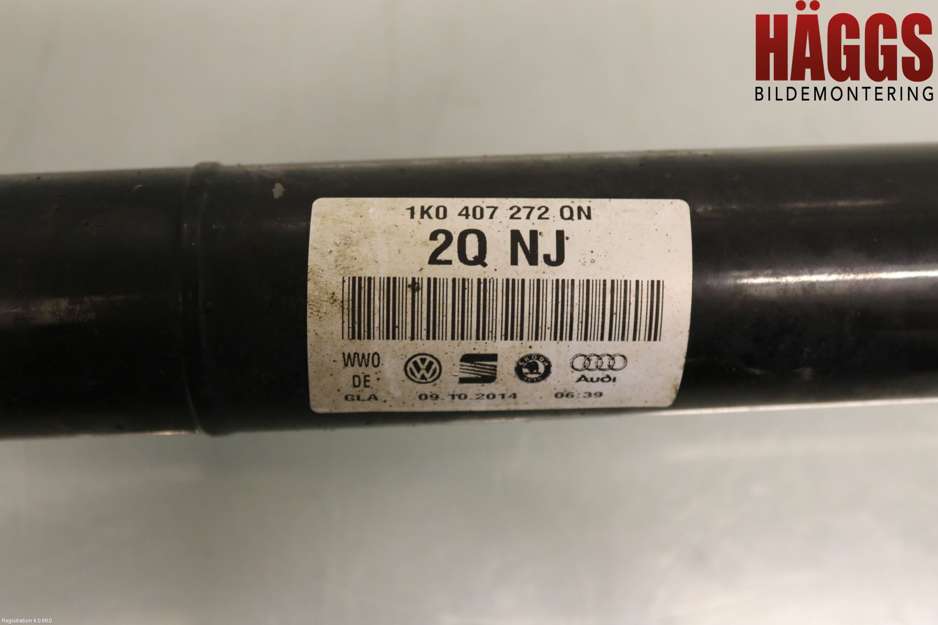 Volkswagen VW GOLF / E-GOLF VII 13-20 Drivaxel Fram Höger