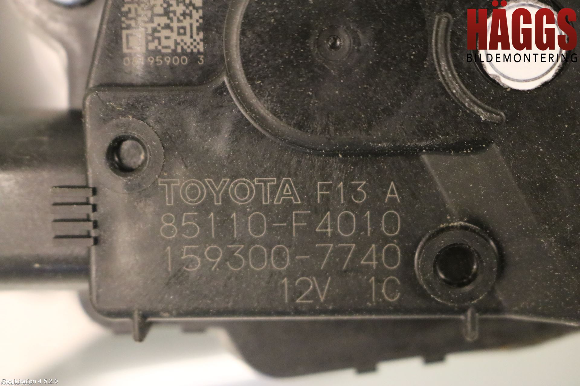Toyota C-HR 16-23 Torkarmotor Vindruta