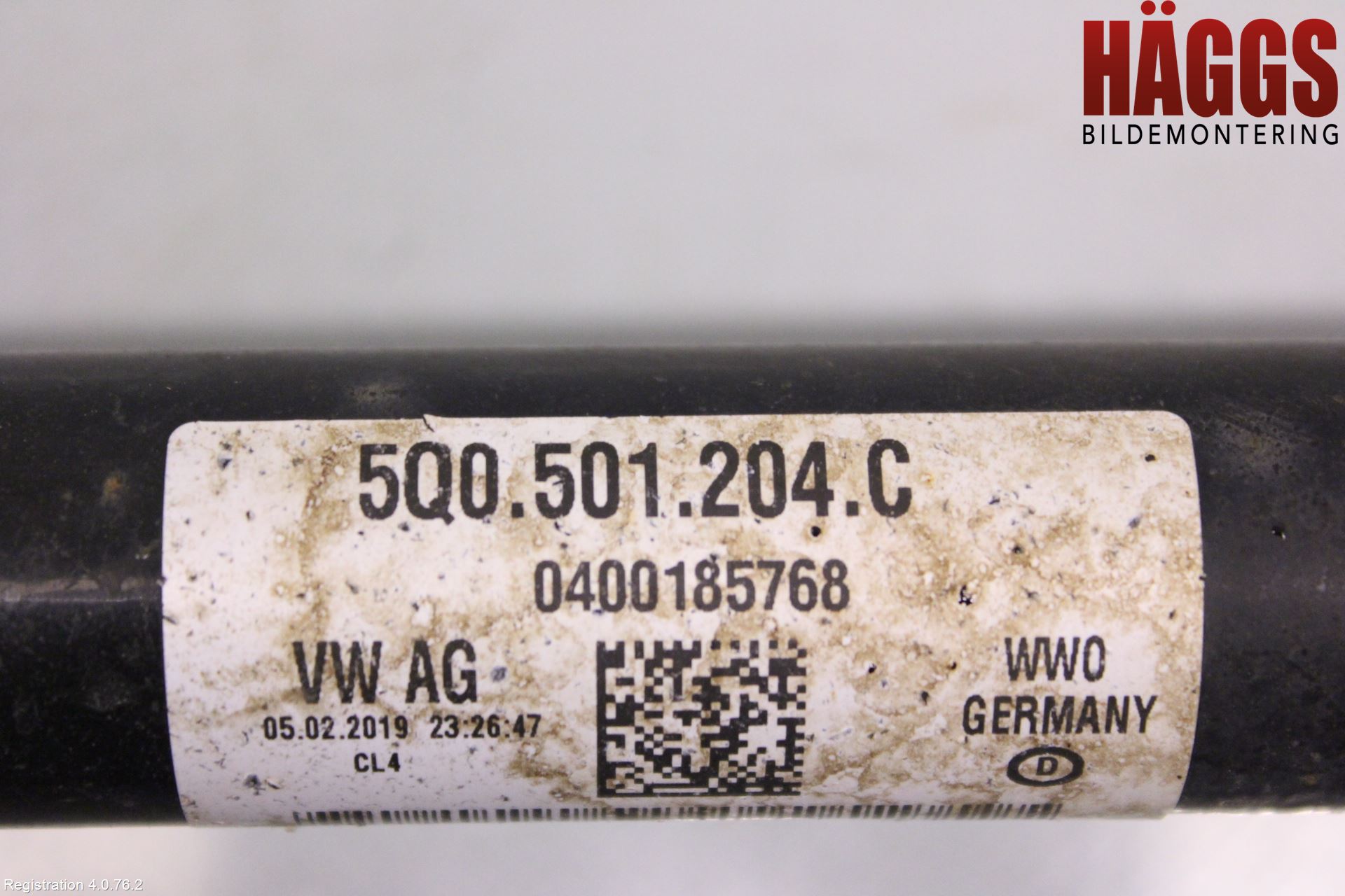 Skoda KAROQ 18- Drivaxel Bak Höger