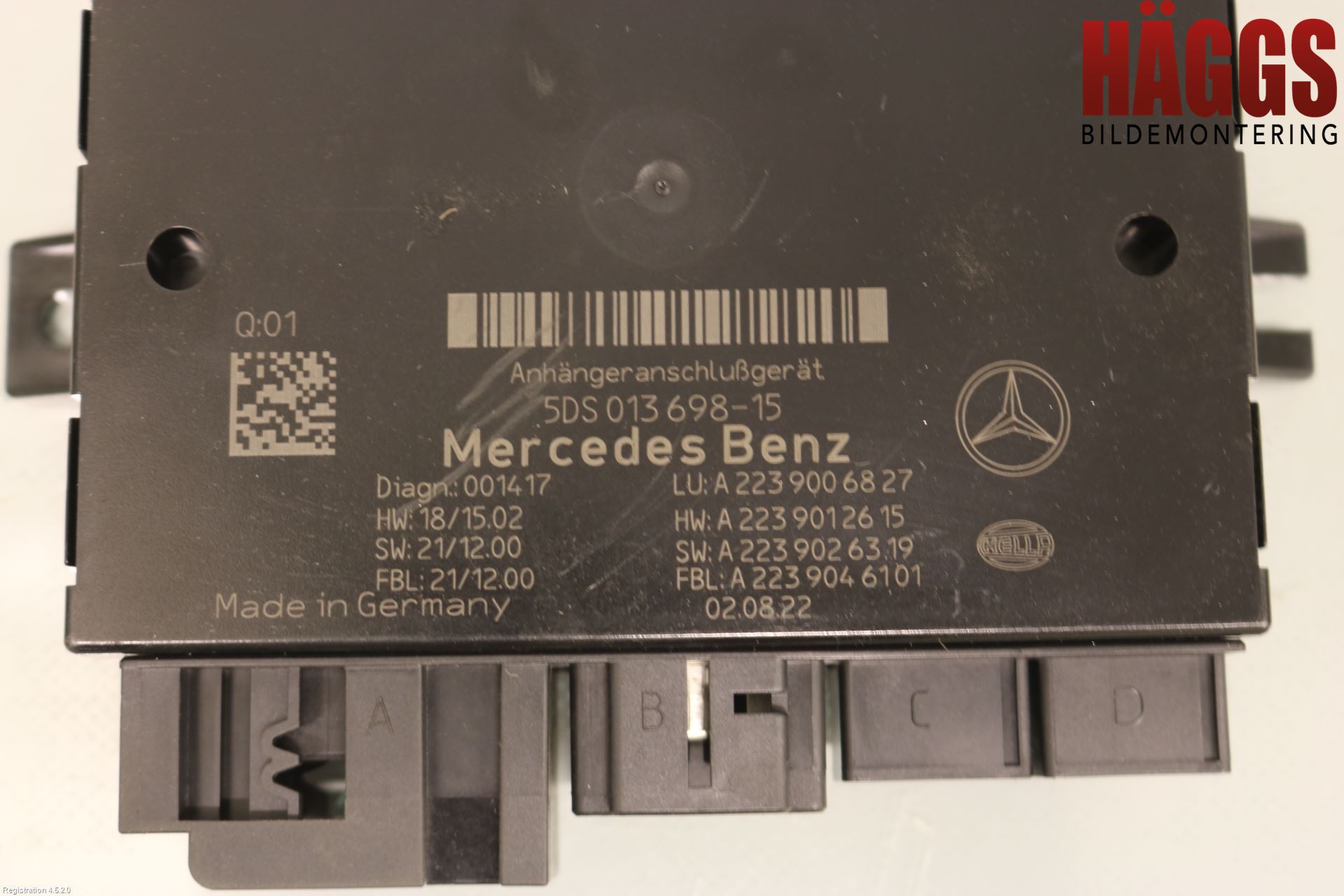 Mercedes-Benz MB C-KLASS (W206) 21- Styrenhet Dragkrok