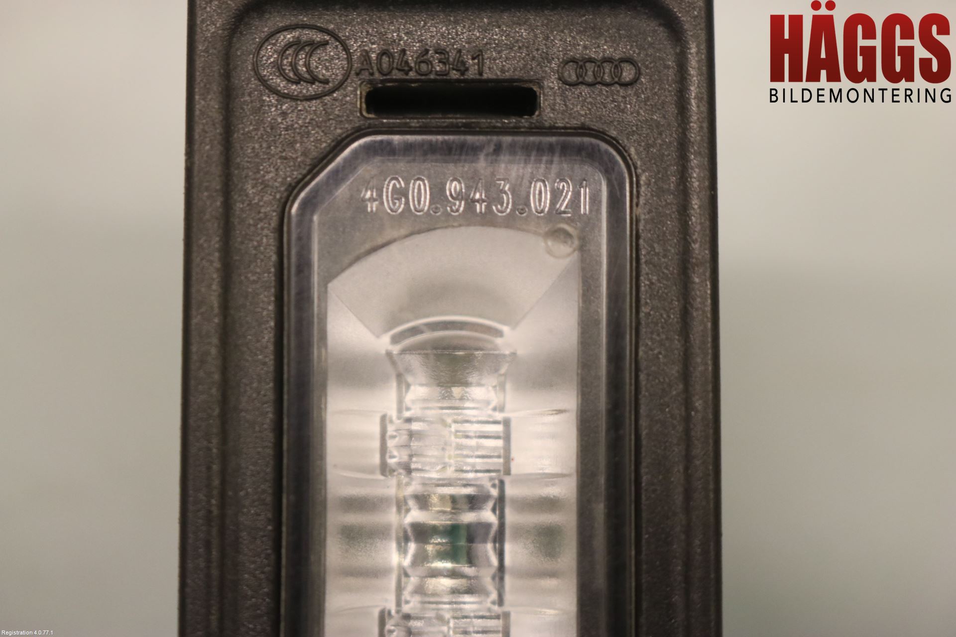 Audi Q5 09-16 Skylt Belysning