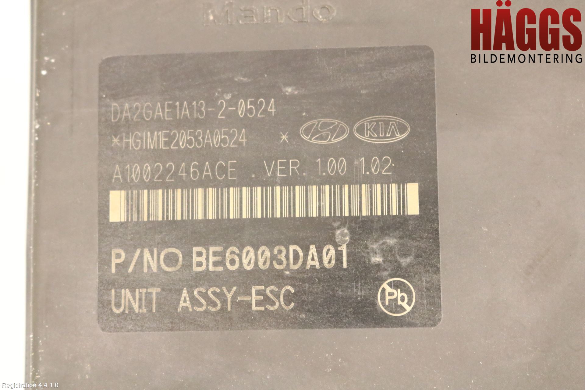 Kia STONIC 18->> Abs Hydraulaggregat