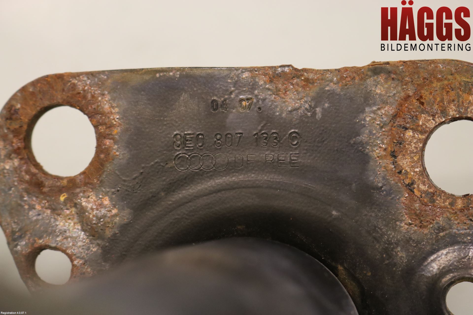 Audi A4/S4 05-07 Stötfångarbärjärn Fram
