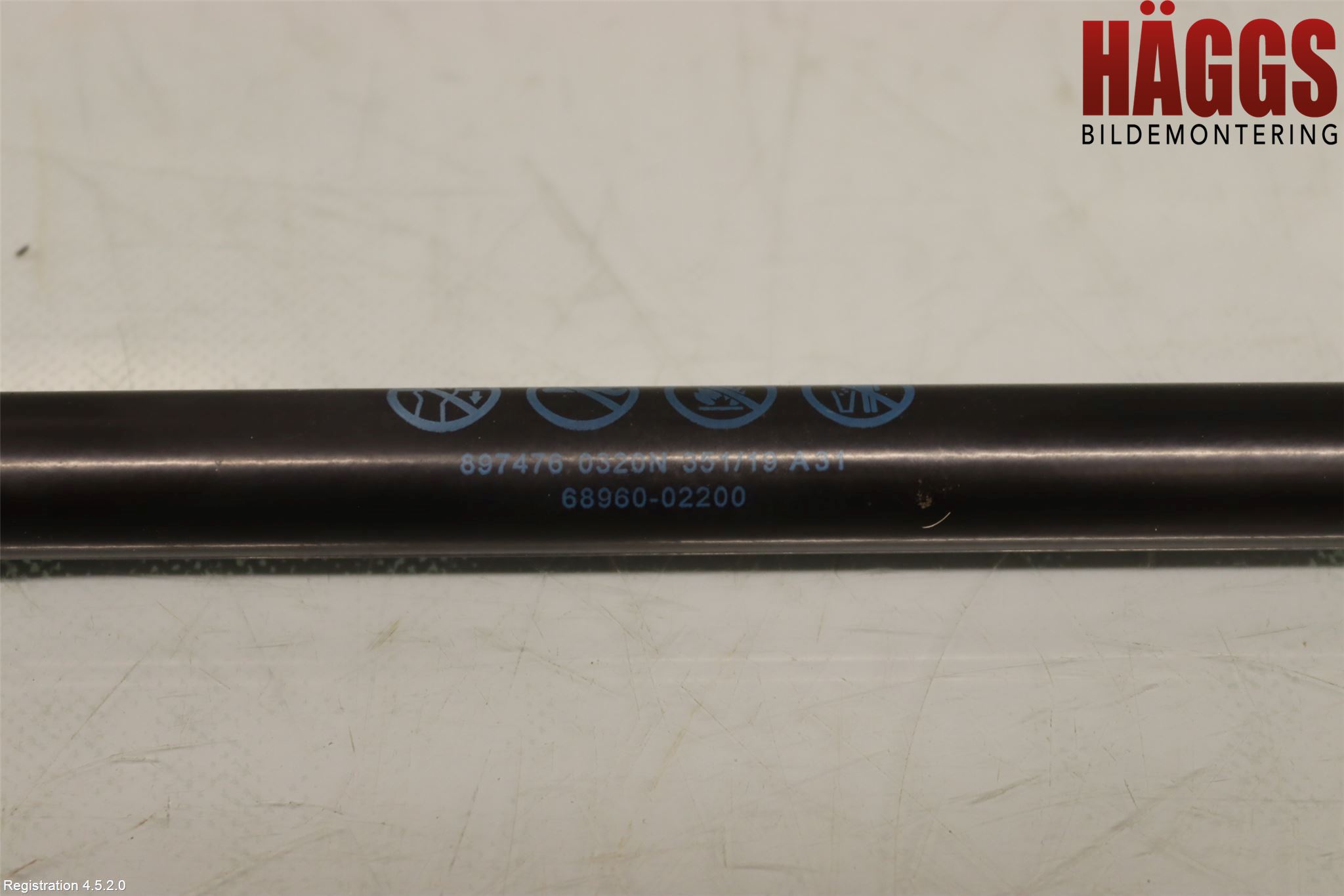 Toyota COROLLA 19- Gasfjäder Baklucka