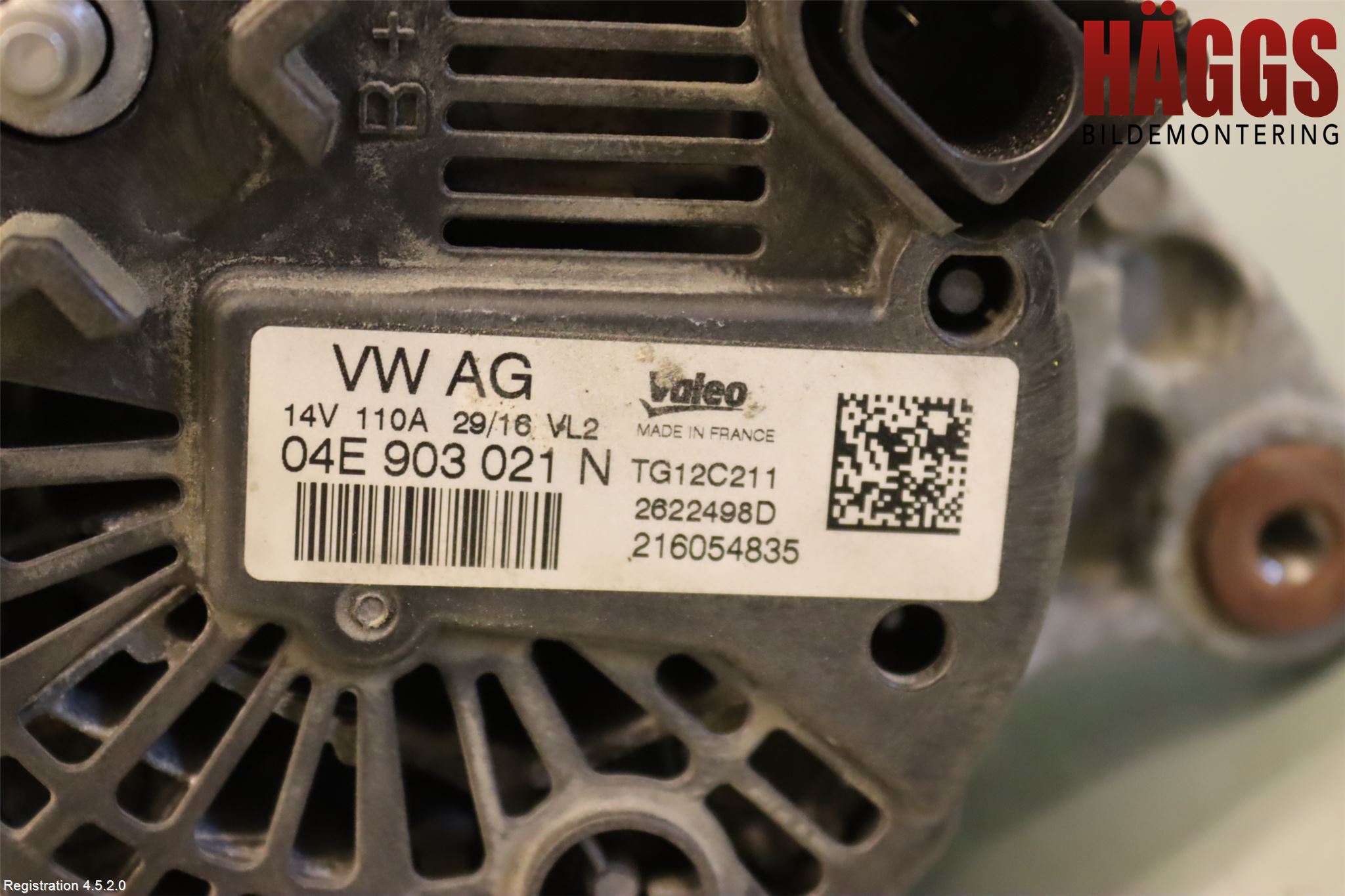 Skoda FABIA 15-21 Generator