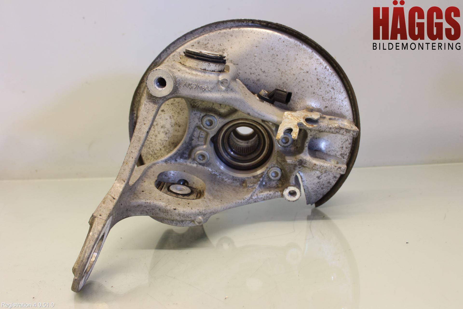 Audi A4 12-15 Hjullagerhus-Spindel Vä B