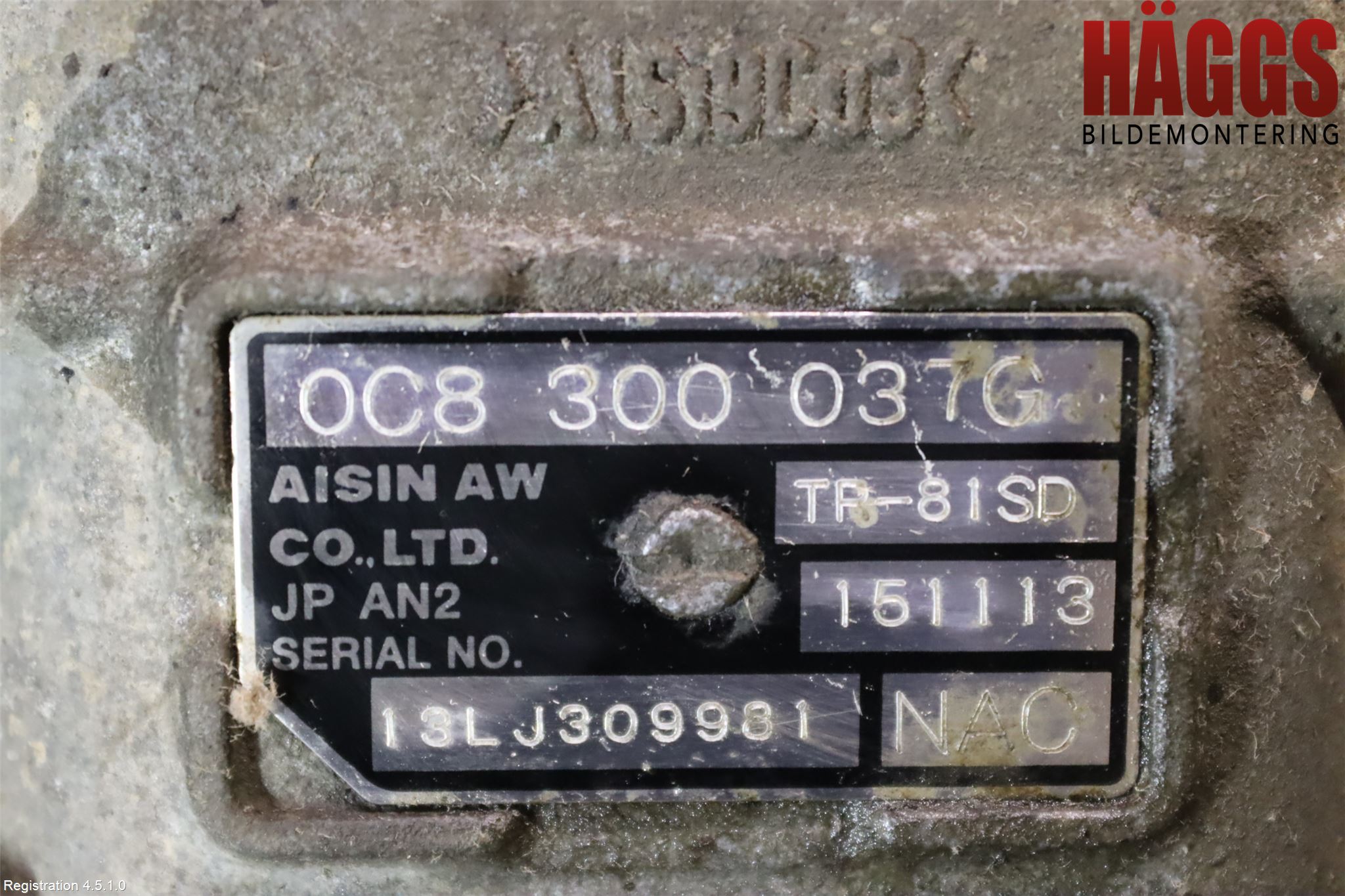 Audi Q7/SQ7 Växellåda Automat