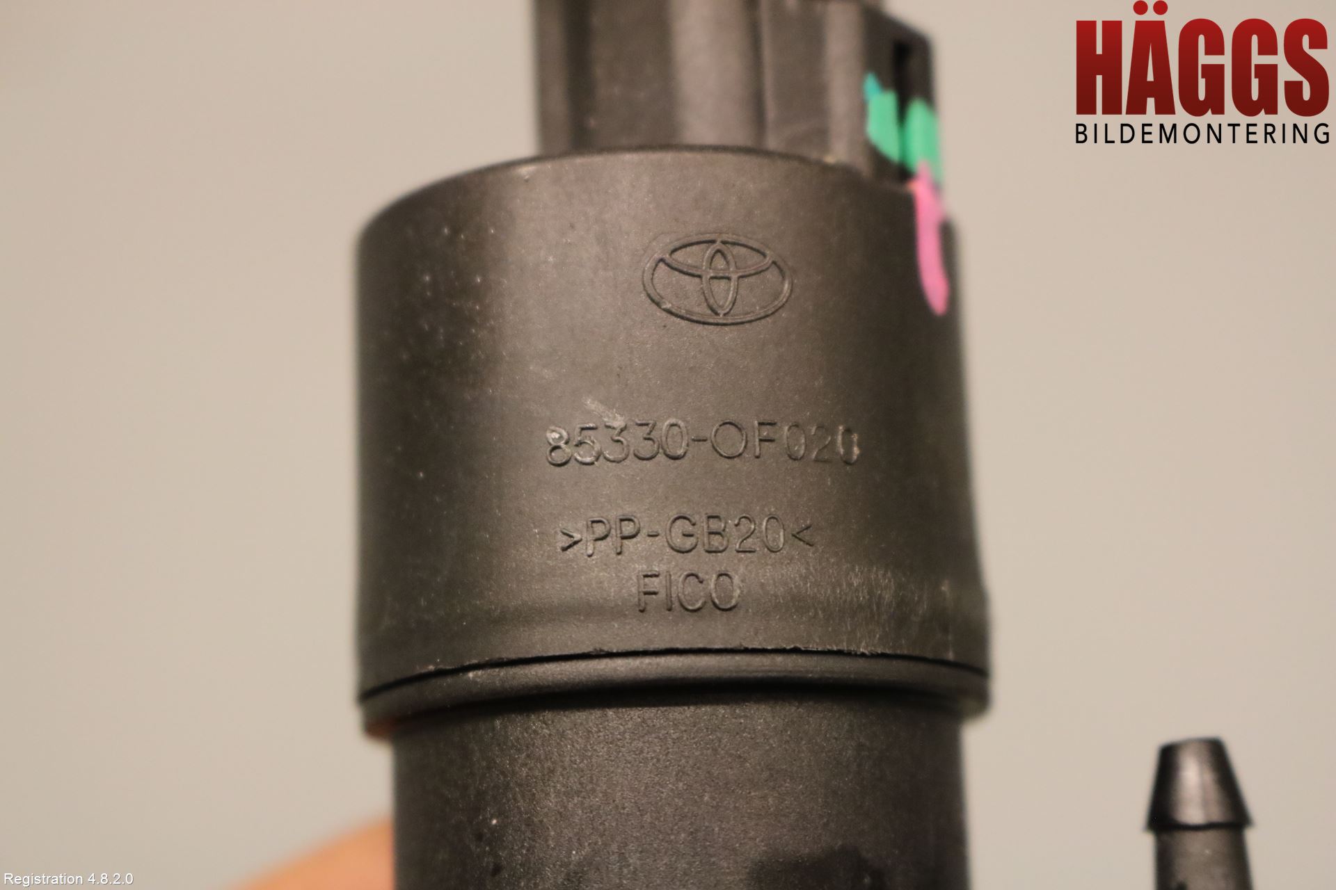 Toyota VERSO 09-18 Spolarpump Baklucka