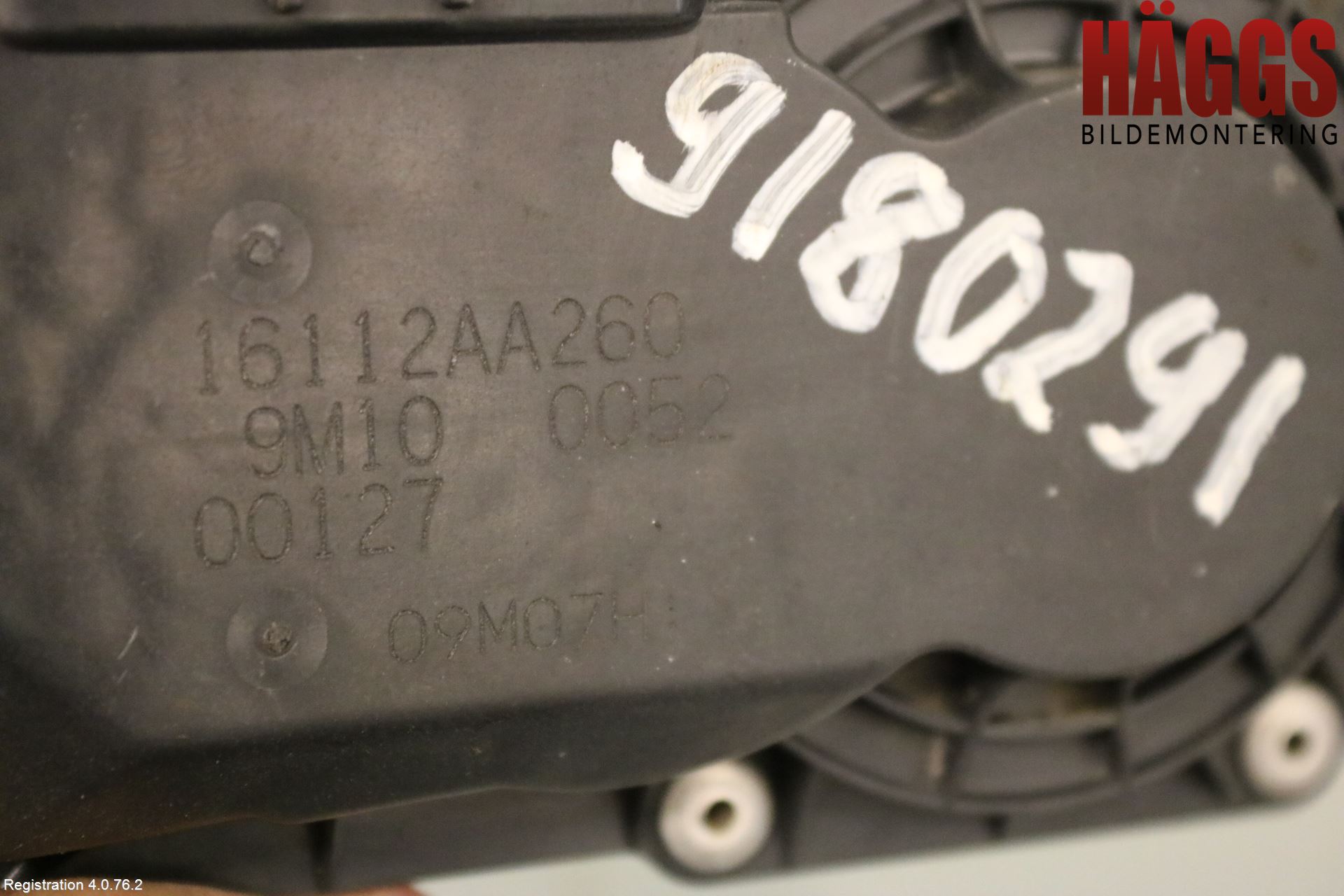 Subaru LEGACY 10-14 Injspjällhus