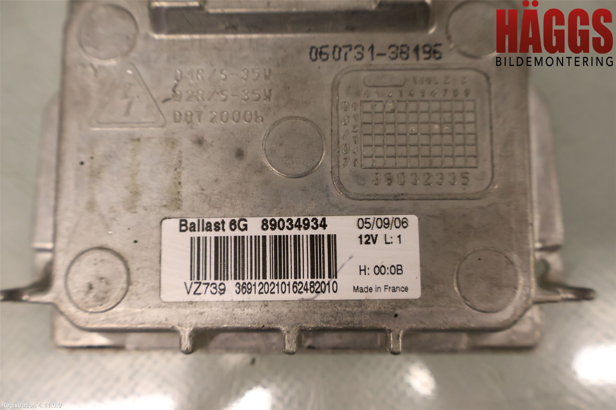 Volvo XC70 05-07 Styrenhet Strålkastare