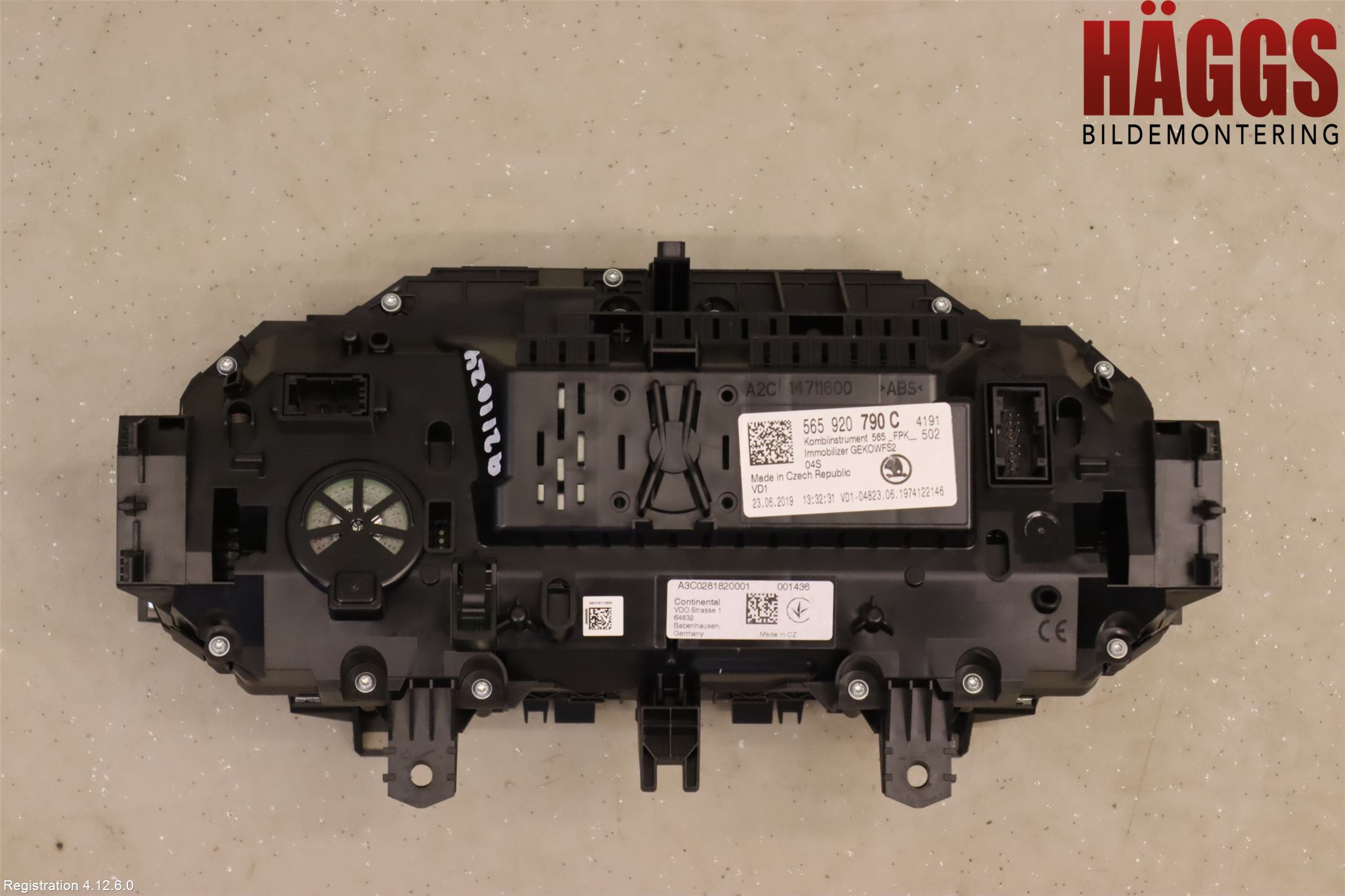 Skoda KODIAQ 17-24 Instrument Komb