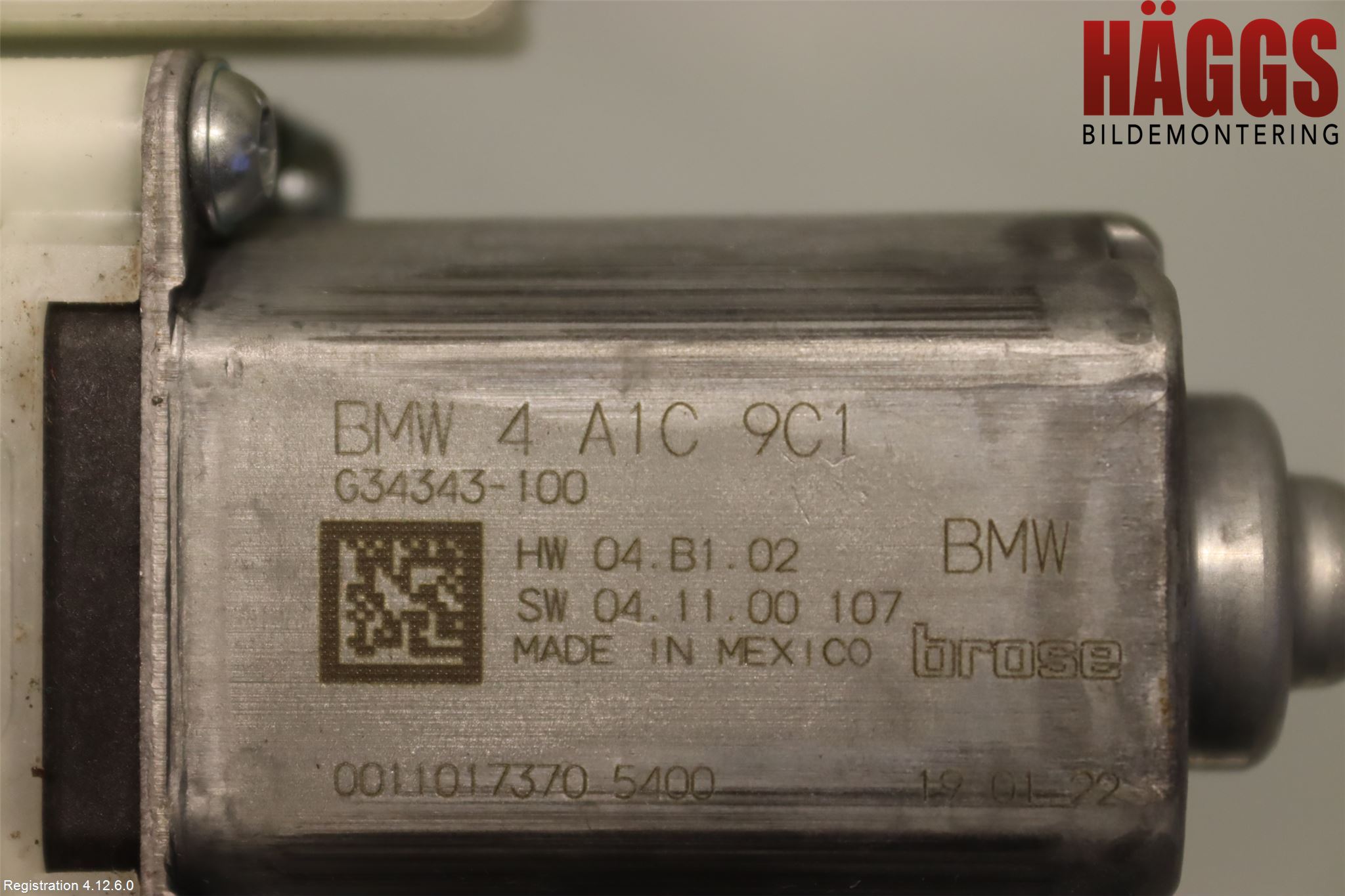 BMW X4 G02 18- Fönsterhissmotor