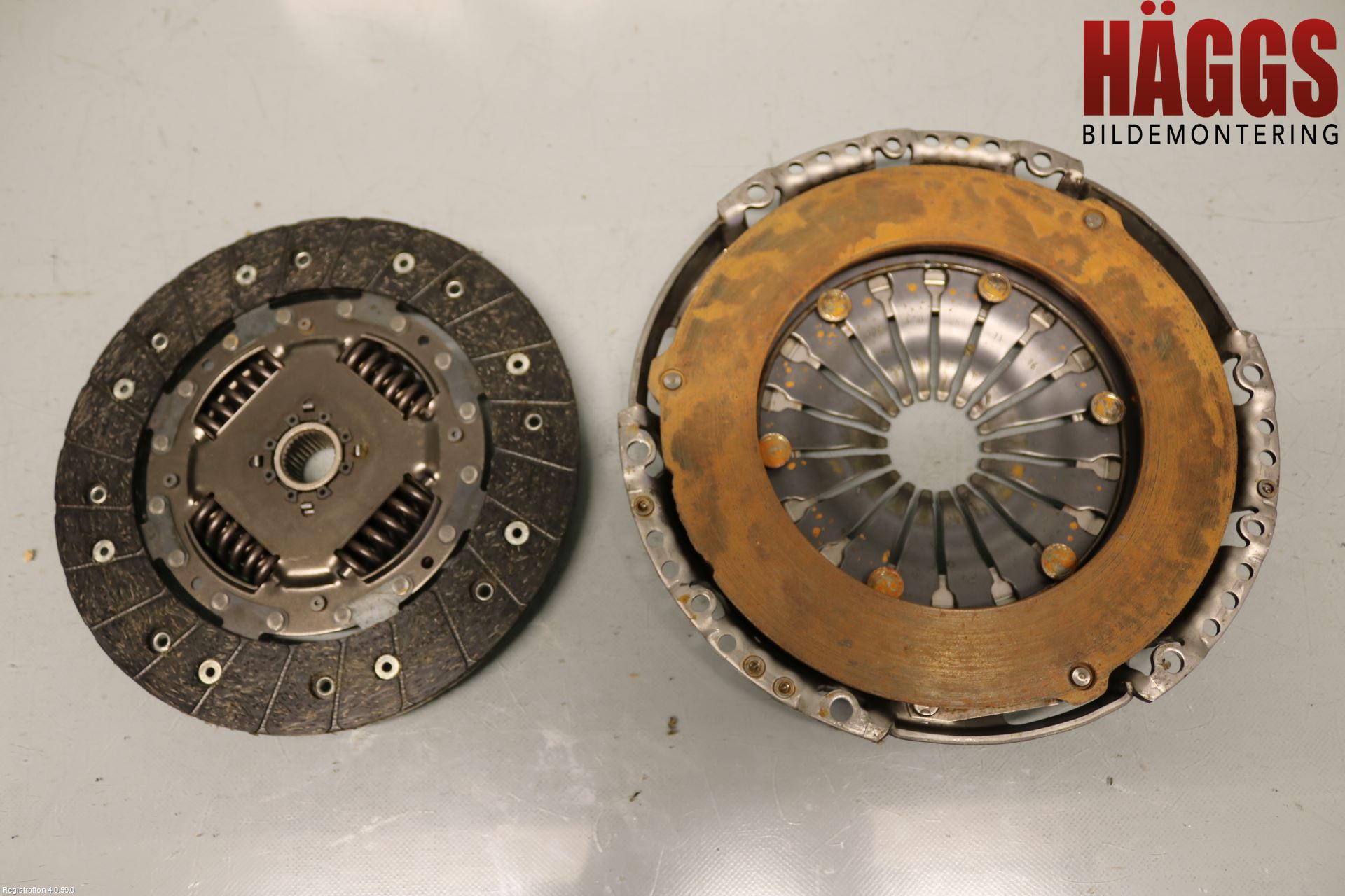 Skoda FABIA 15-21 Koppling Tryckplatta