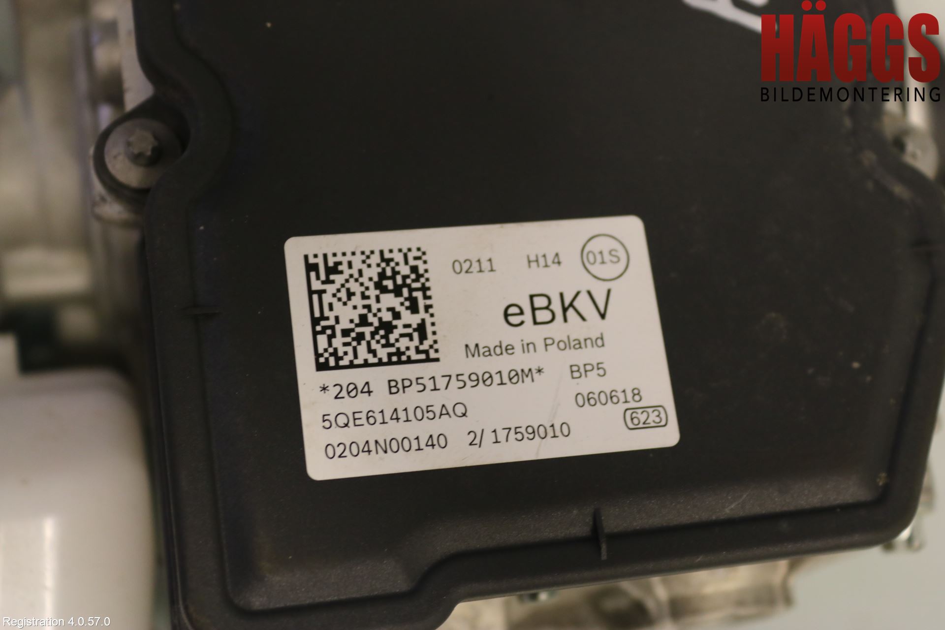 Volkswagen VW PASSAT 15-19 Bromsservo