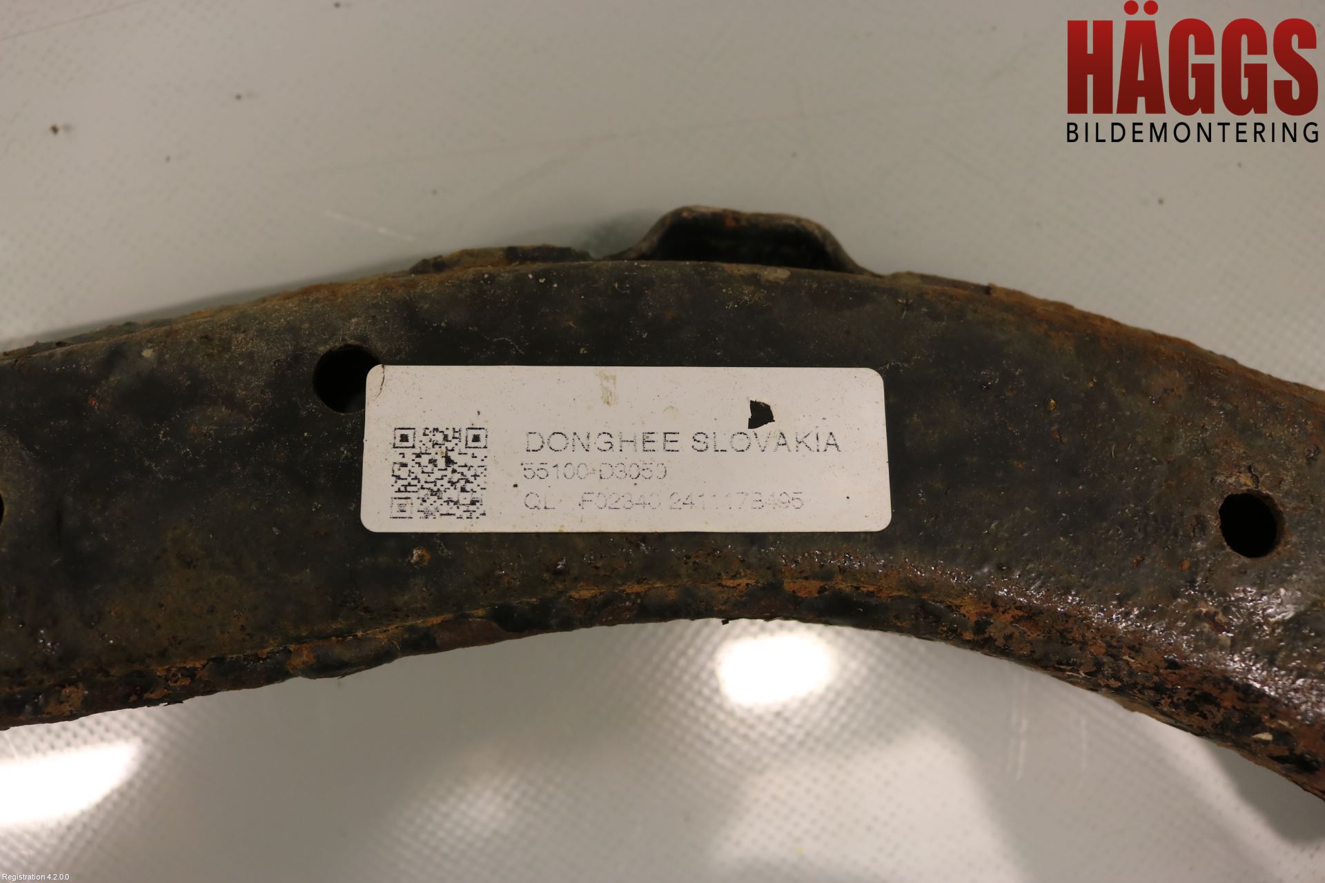 Kia SPORTAGE (QL) 16-21 Bärarm Bak Övre Höger