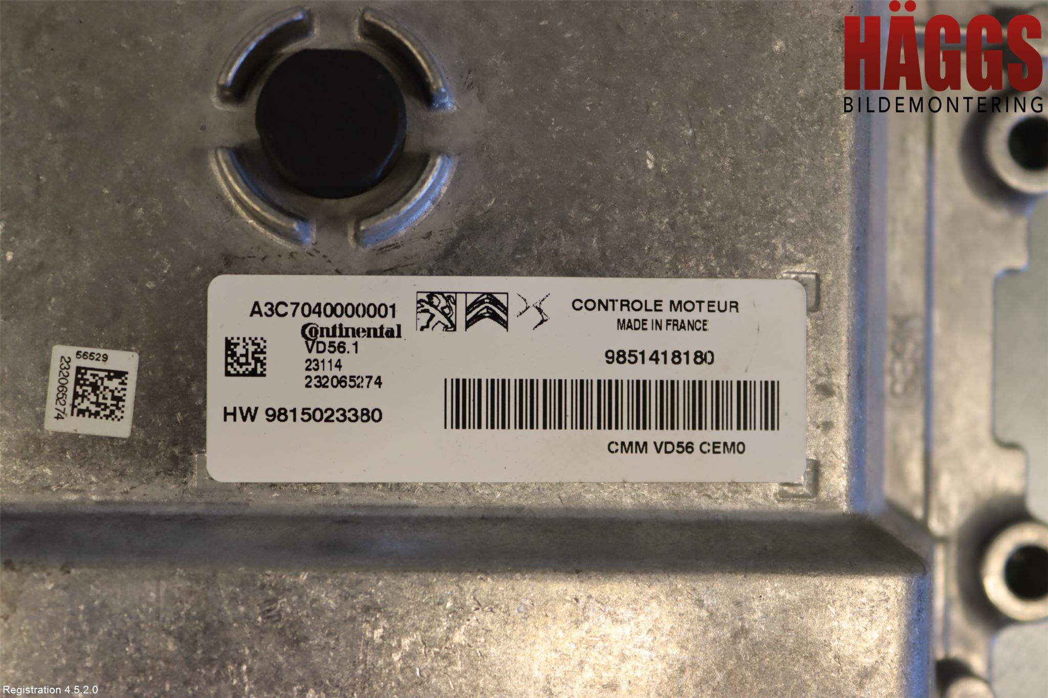 Peugeot 408 22- Styrenhet Insprut Bensin