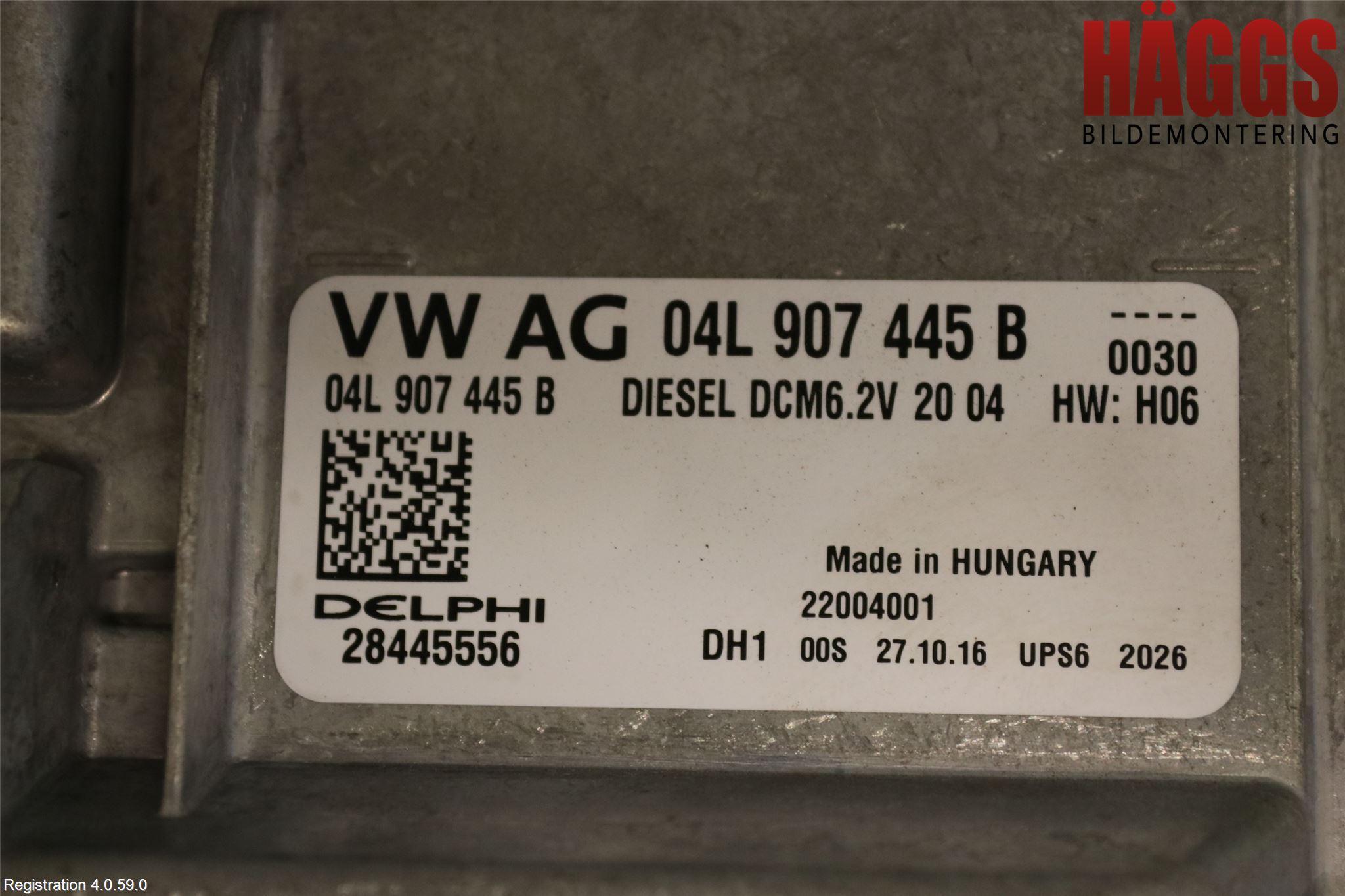 Skoda SUPERB 09-15 Styrenhet Insprut Bensin